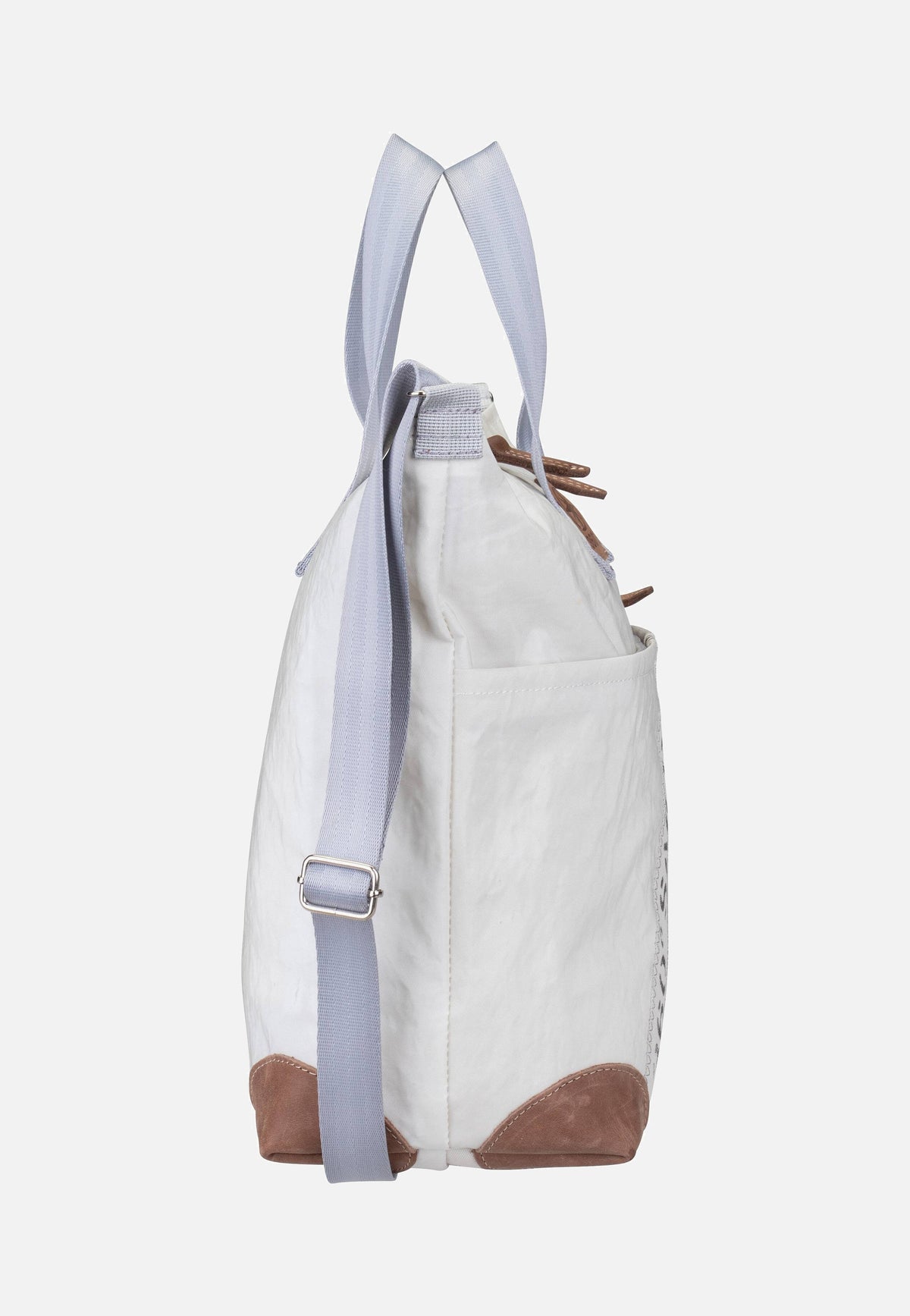 360Grad Deern Mini Stencil-Weiß/Grau Tote Bag