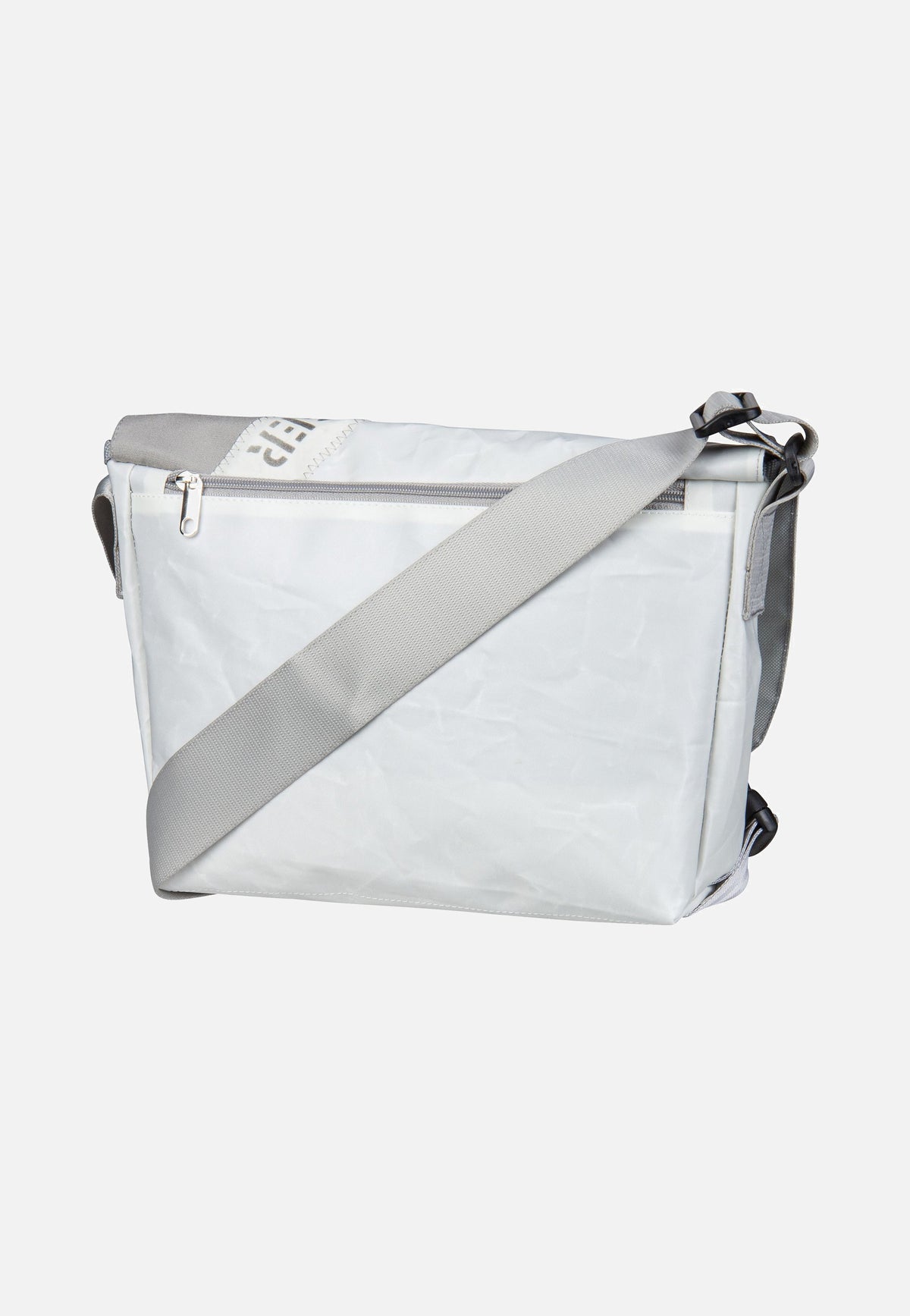 360Grad Törn Stencil-Weiß/Grau Messenger Bag