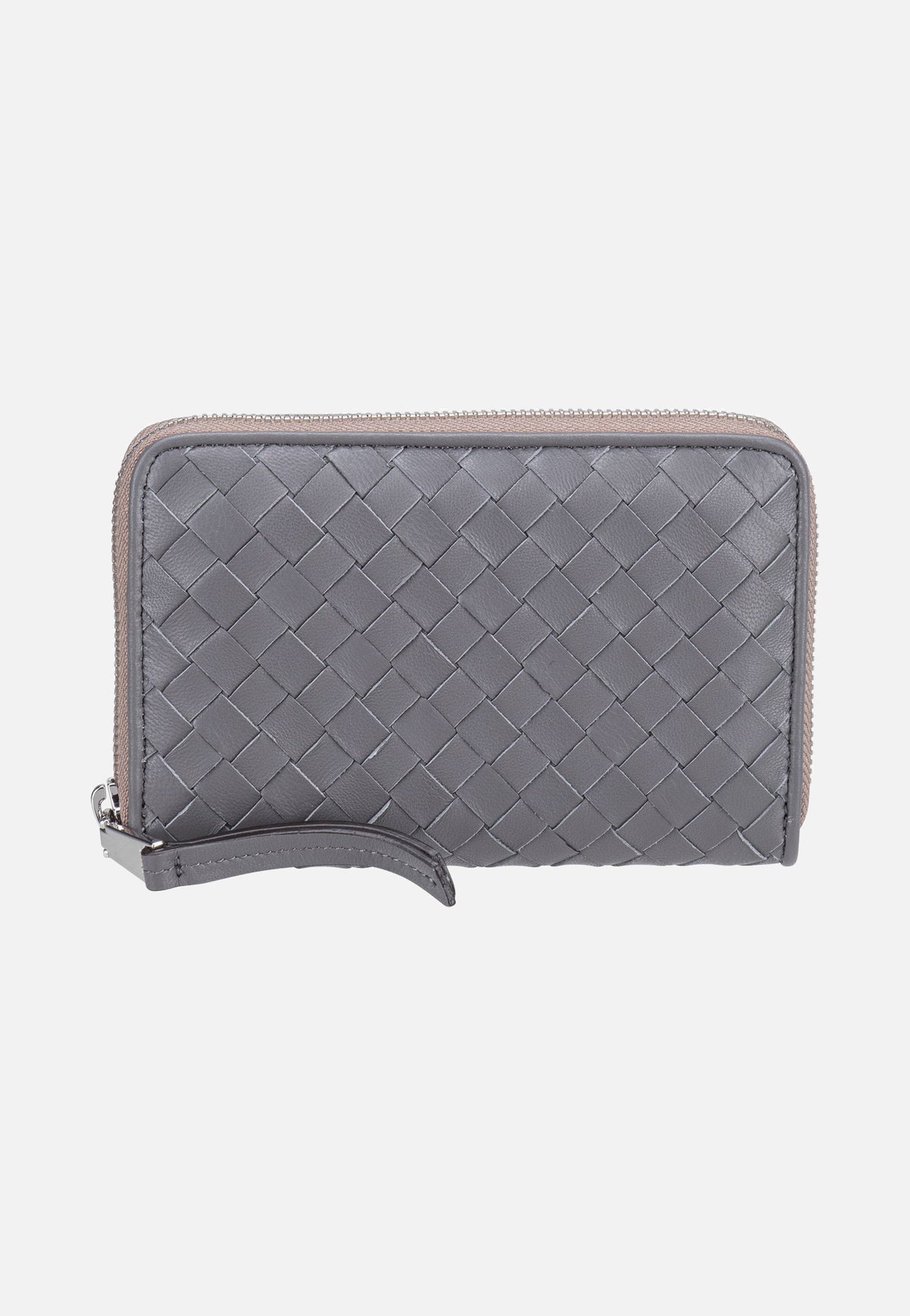 abro Piuma Weaving Wallet M Zinc Wallet