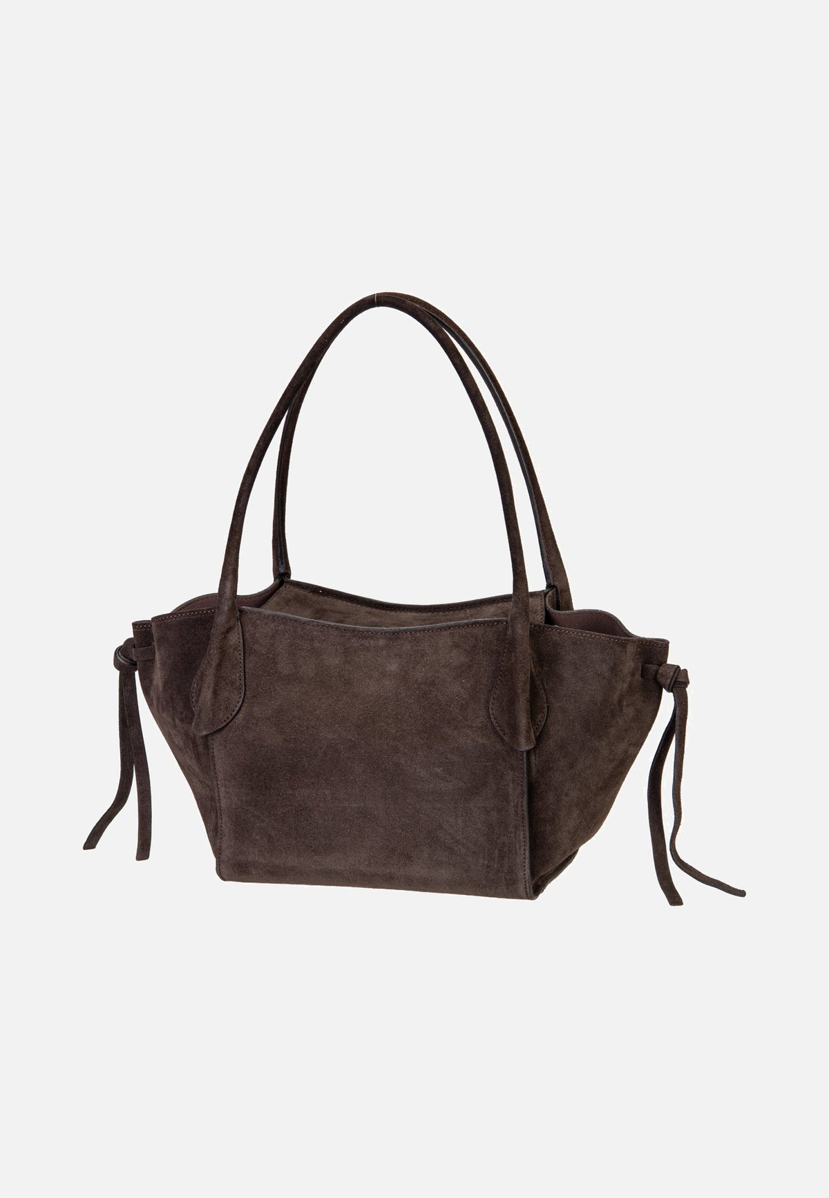 abro Vibe Small Dark Brown Handle Bag