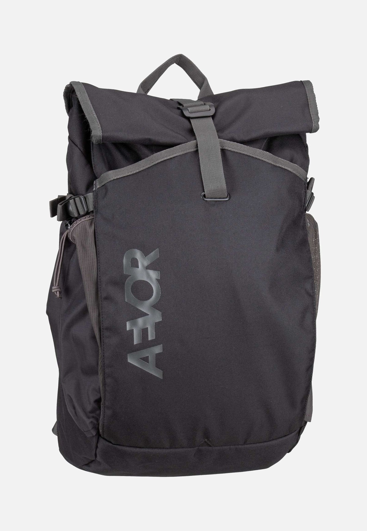 AEVOR Roll Pack Black Charcoal Mochila