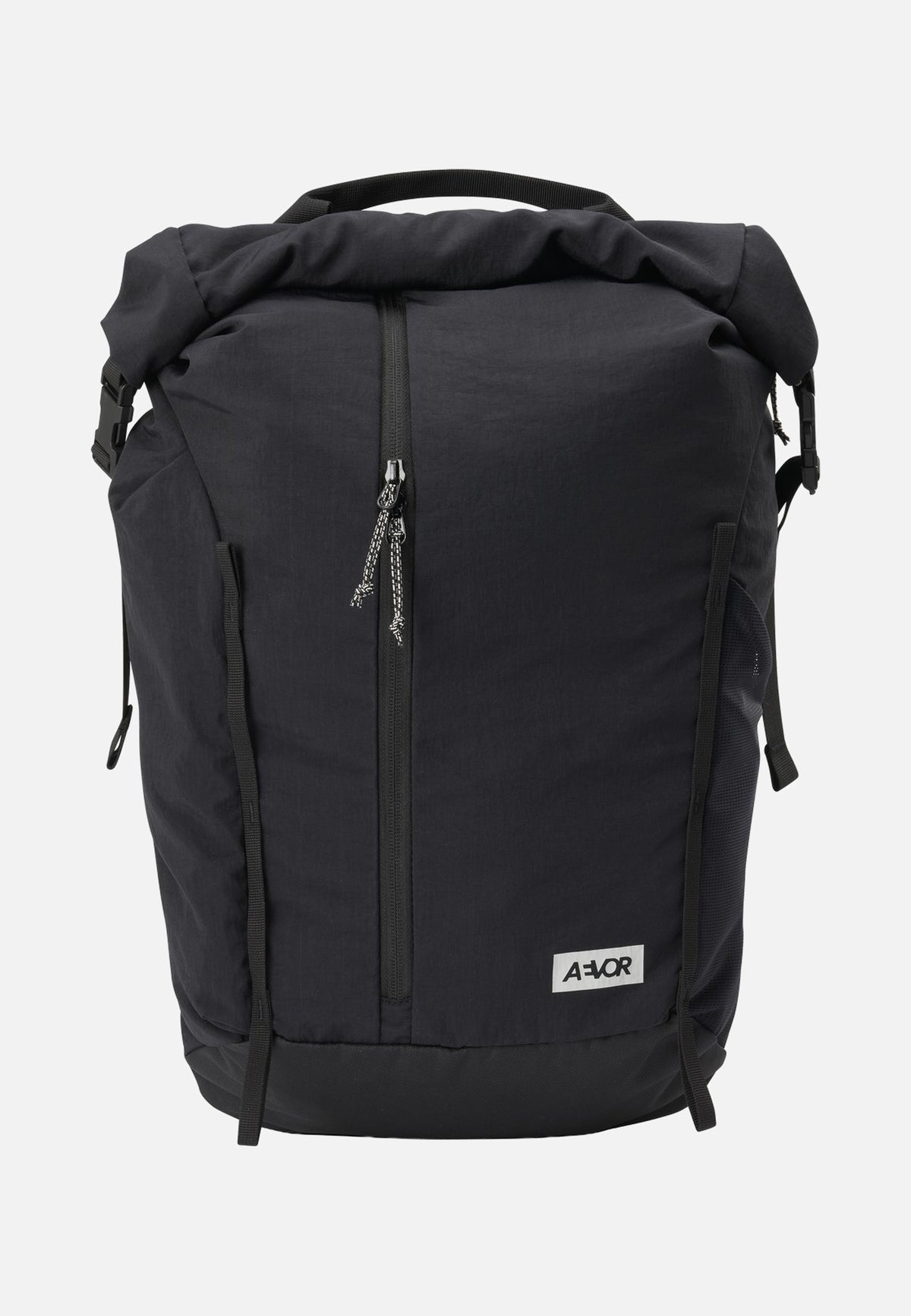 AEVOR Active Pack Black Rolltop Backpack