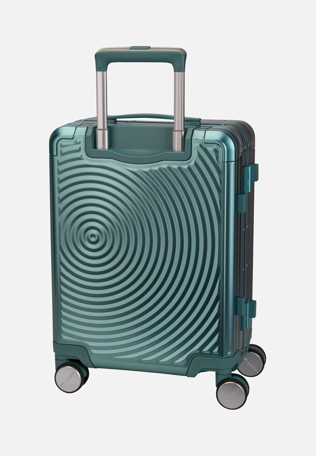 American Tourister Soundbox Alu Spinner 55 Dusty Turquoise Suitcase