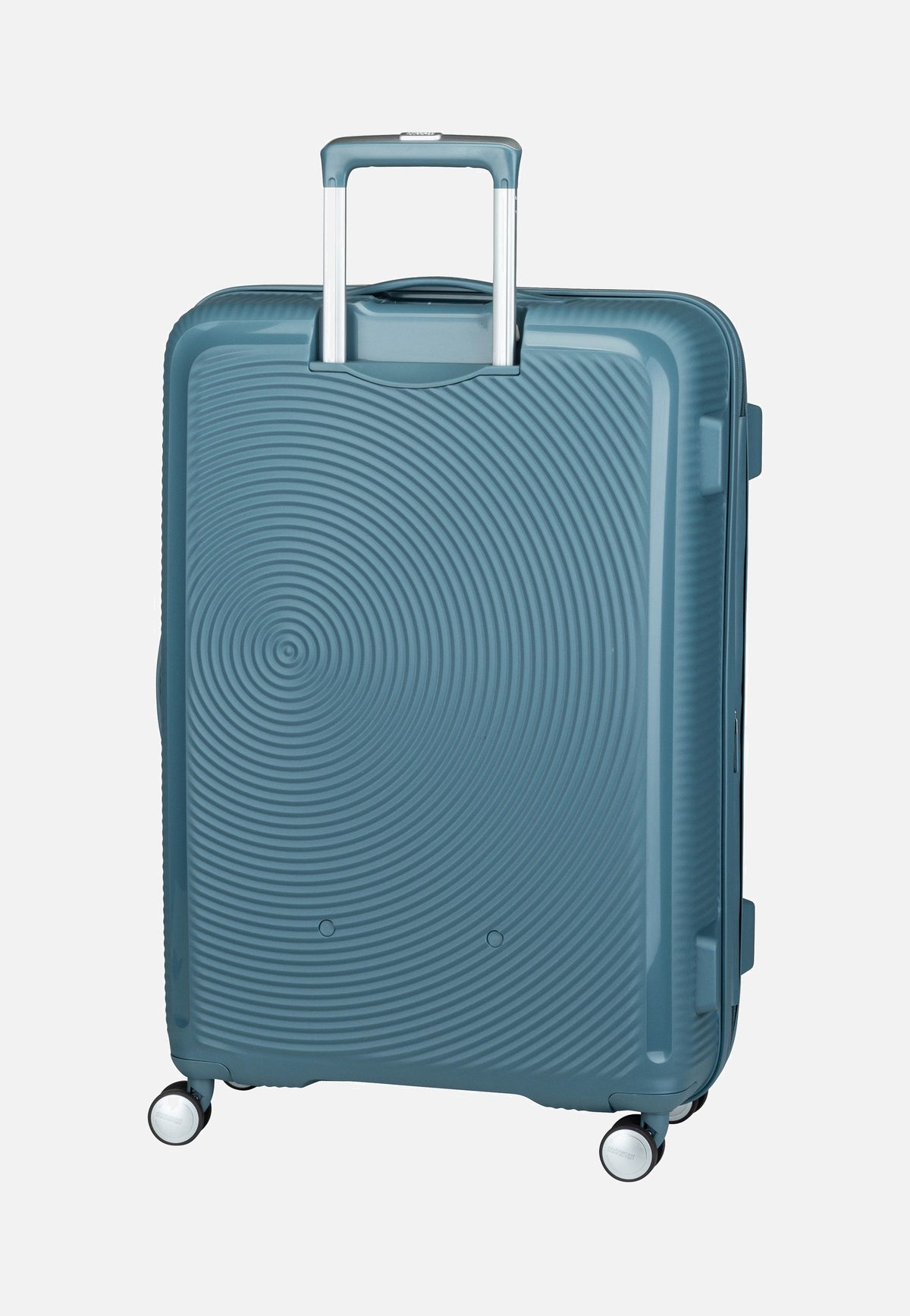 American Tourister SoundBox Spinner 77 EXP Stone Blue Suitcase