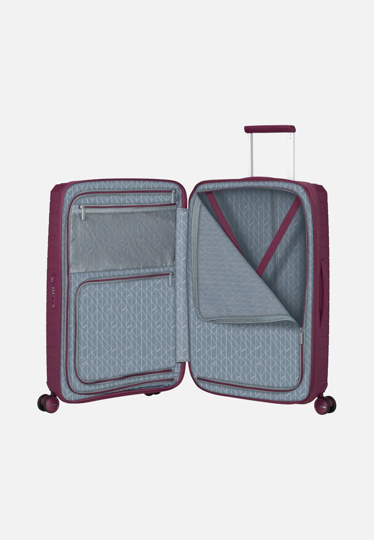 American Tourister Fastforward Spinner 68/25 TSA Exp Iced Berry Maleta