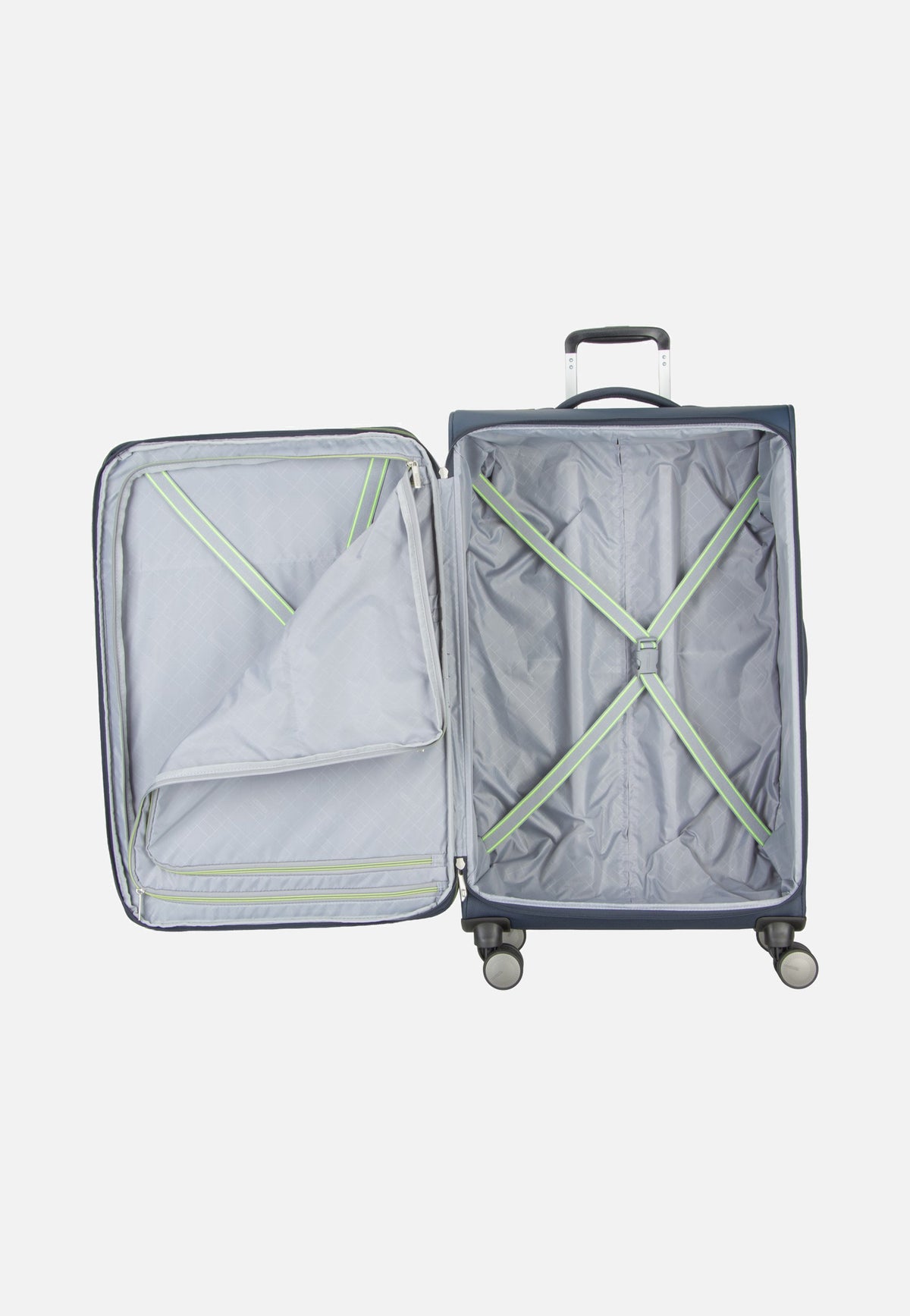 American Tourister Wanderlite Spinner L Exp Dark Navy Suitcase