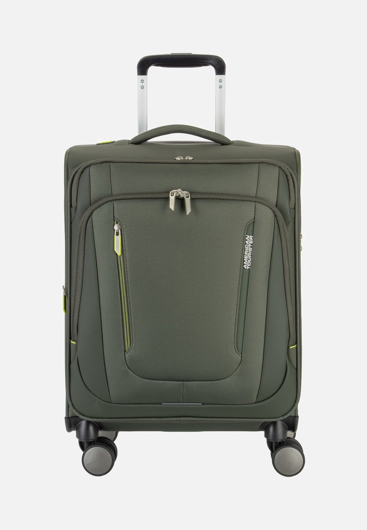 American Tourister Wanderlite Spinner S Exp Dark Khaki Valigia