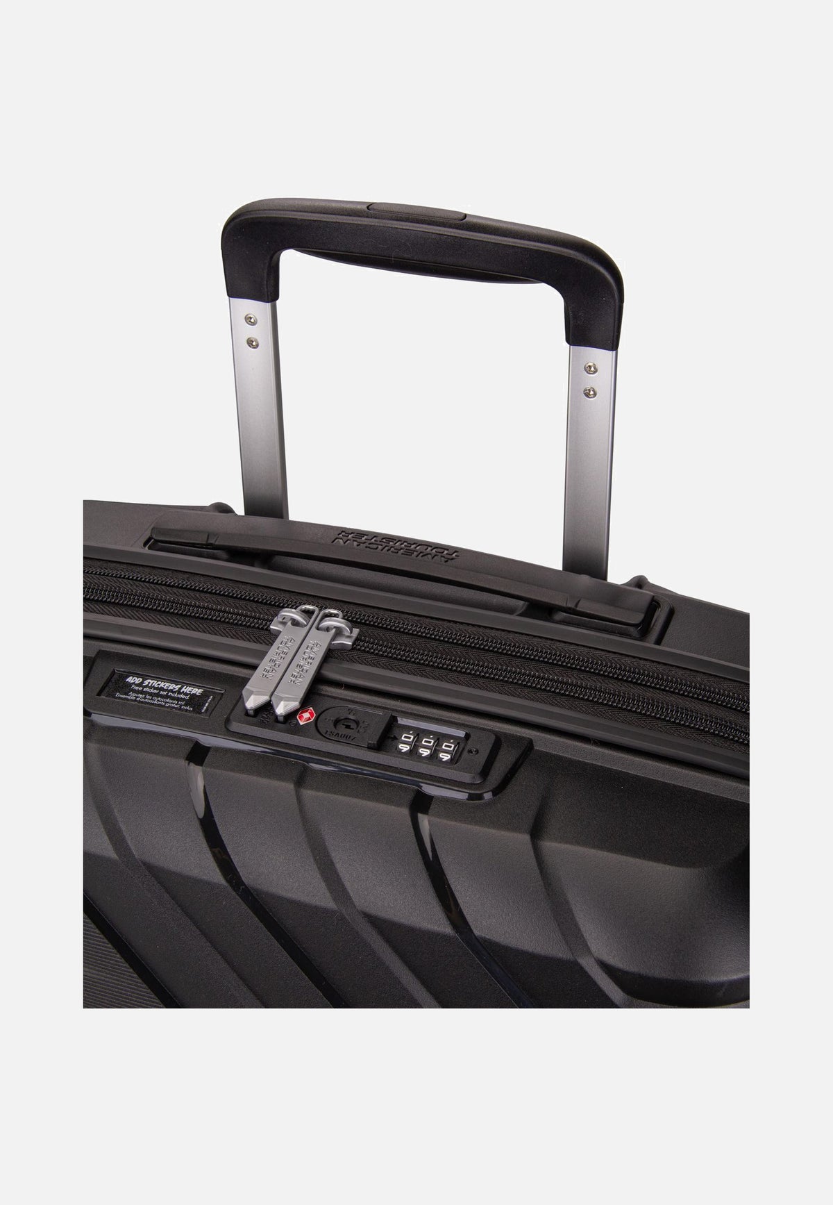 American Tourister Flytwist Spinner 55 Shadow Black Suitcase