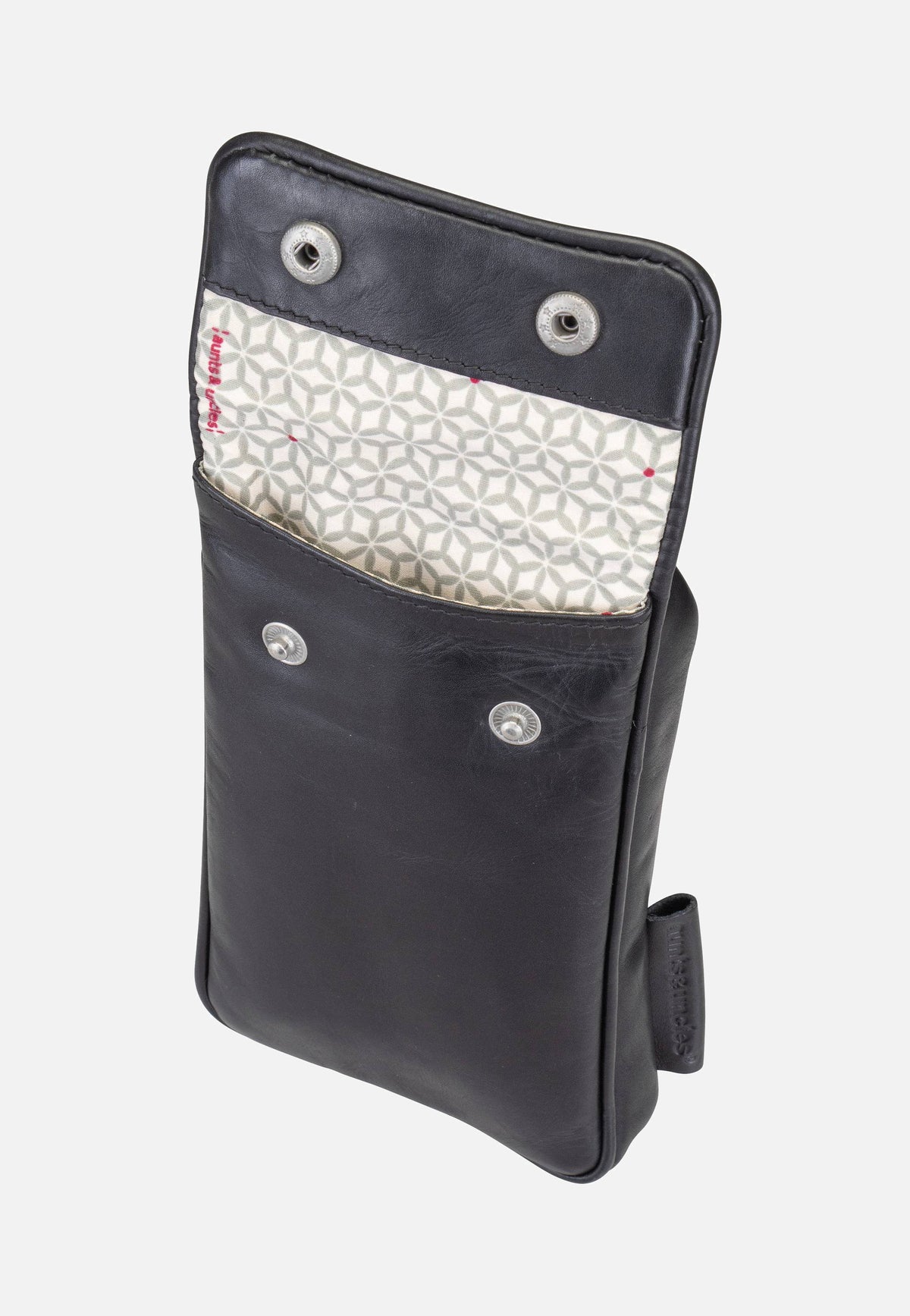 aunts & uncles Cloudberry New Jet Black Phone Pouch