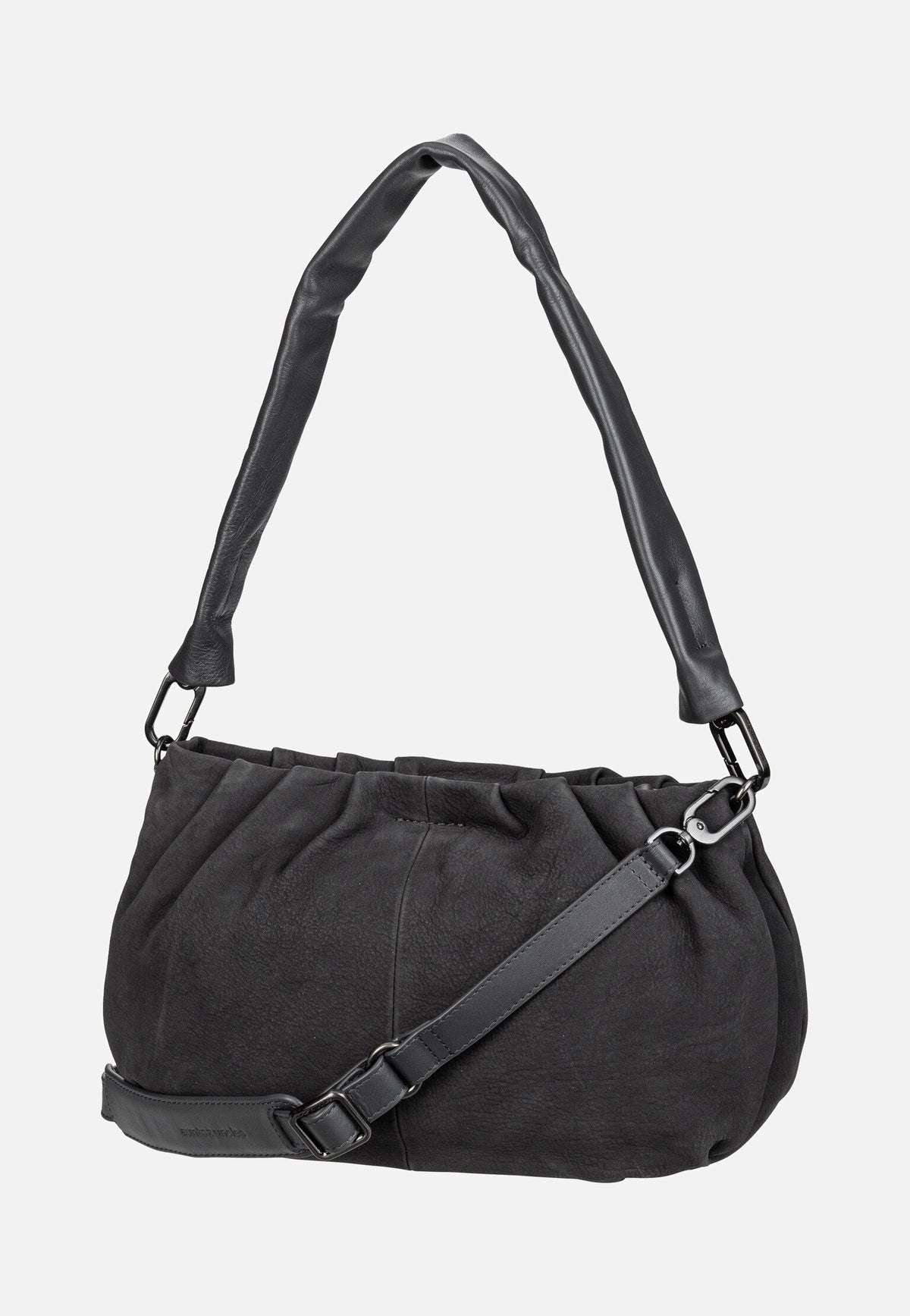 aunts & uncles Pearl Blue Graphite Hobo Bag