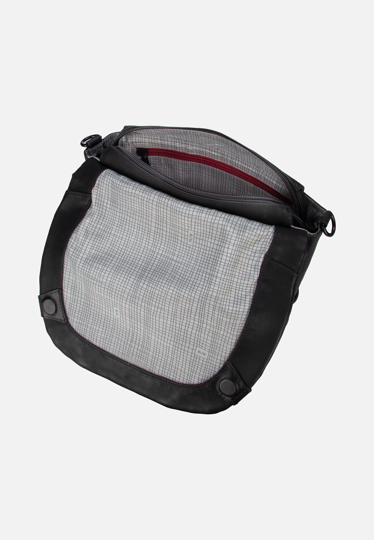 aunts & uncles Sendai Black Messenger Bag