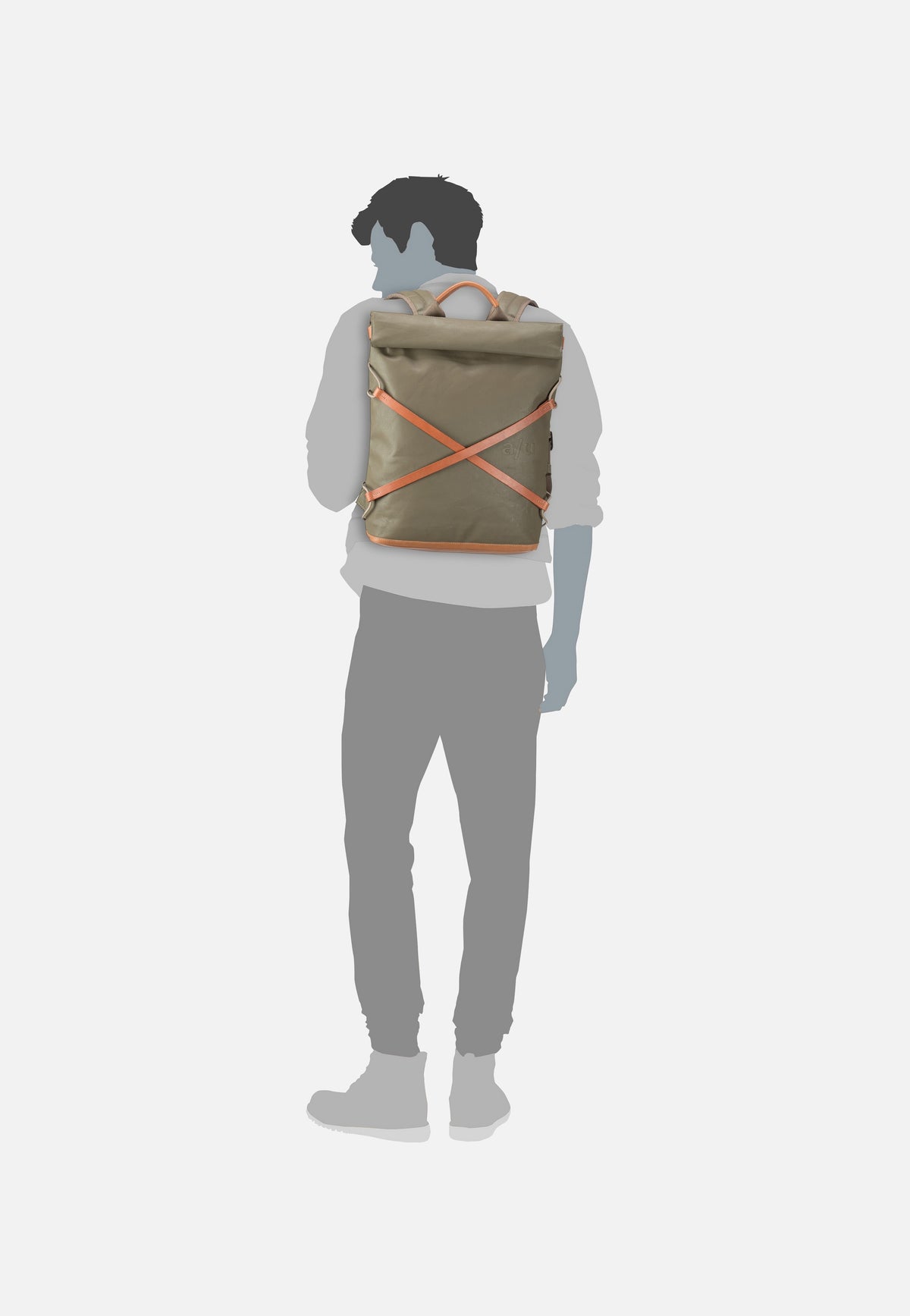 aunts & uncles Yokohama Fallen Rock Rolltop Rugzak