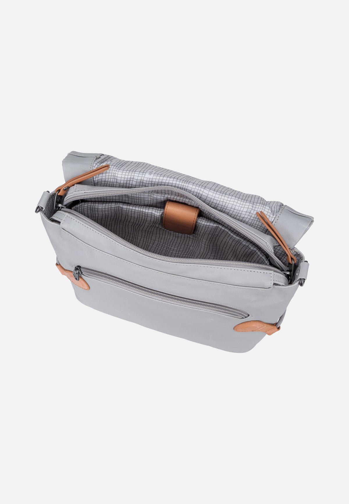 aunts & uncles Sendai Circular Grey Messenger Bag