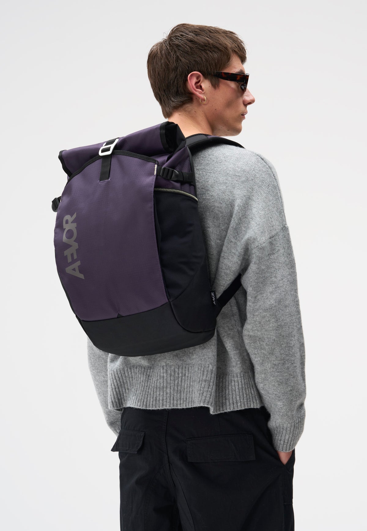 AEVOR Roll Pack Proof Phantom Purple Rolltop Backpack