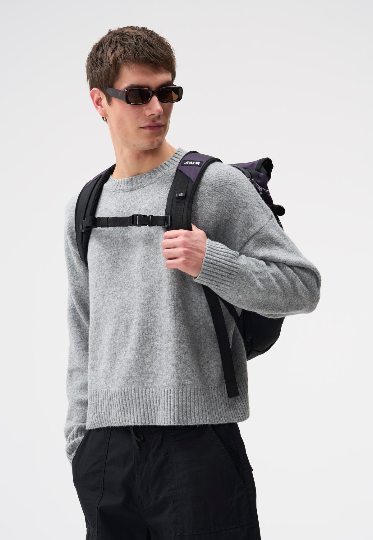 AEVOR Roll Pack Proof Phantom Purple Rolltop Backpack