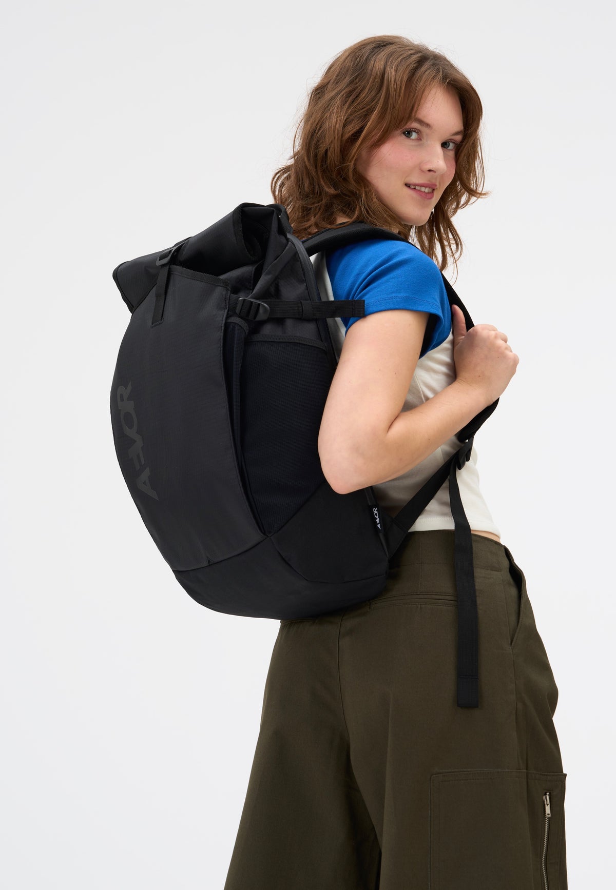 AEVOR Roll Pack Proof Black Zaino arrotolabile
