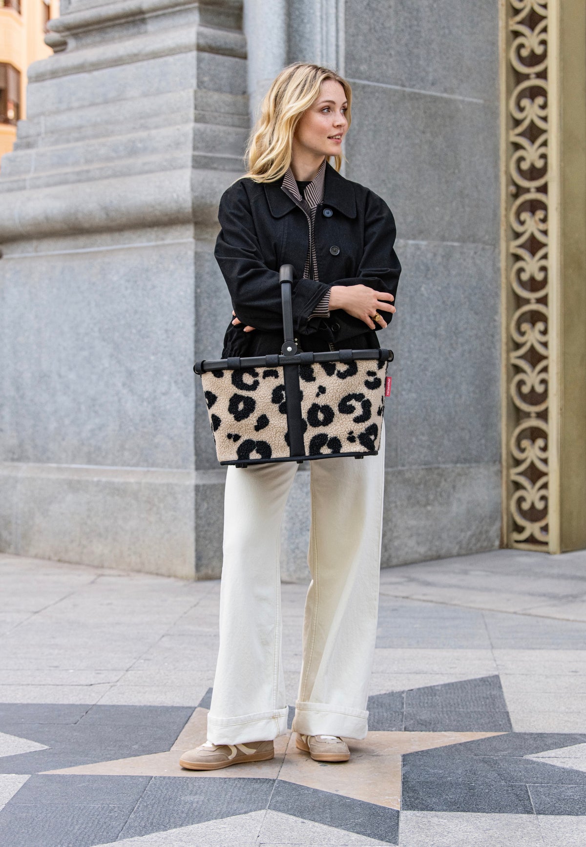 reisenthel Carrybag Teddy Leo Cream Carrello della spesa