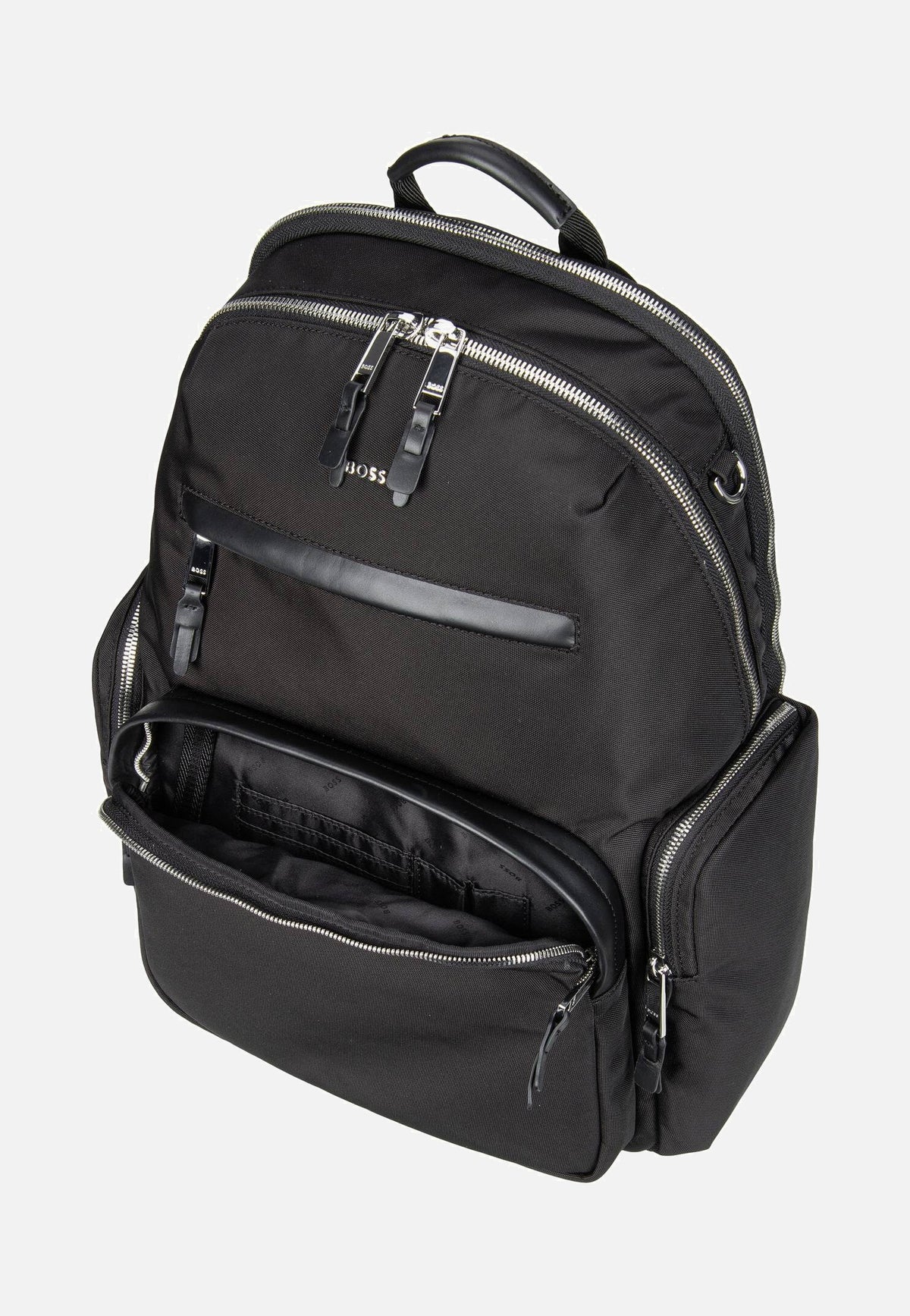 BOSS Highway Backpack 50536485 Black Mochila