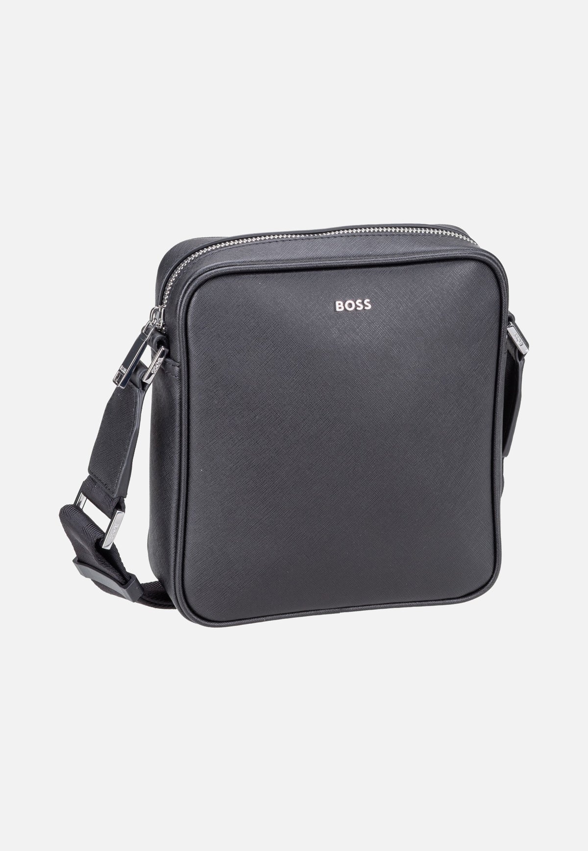 BOSS Northon NorthSouth Zip 50567390 Black Borsa a tracolla