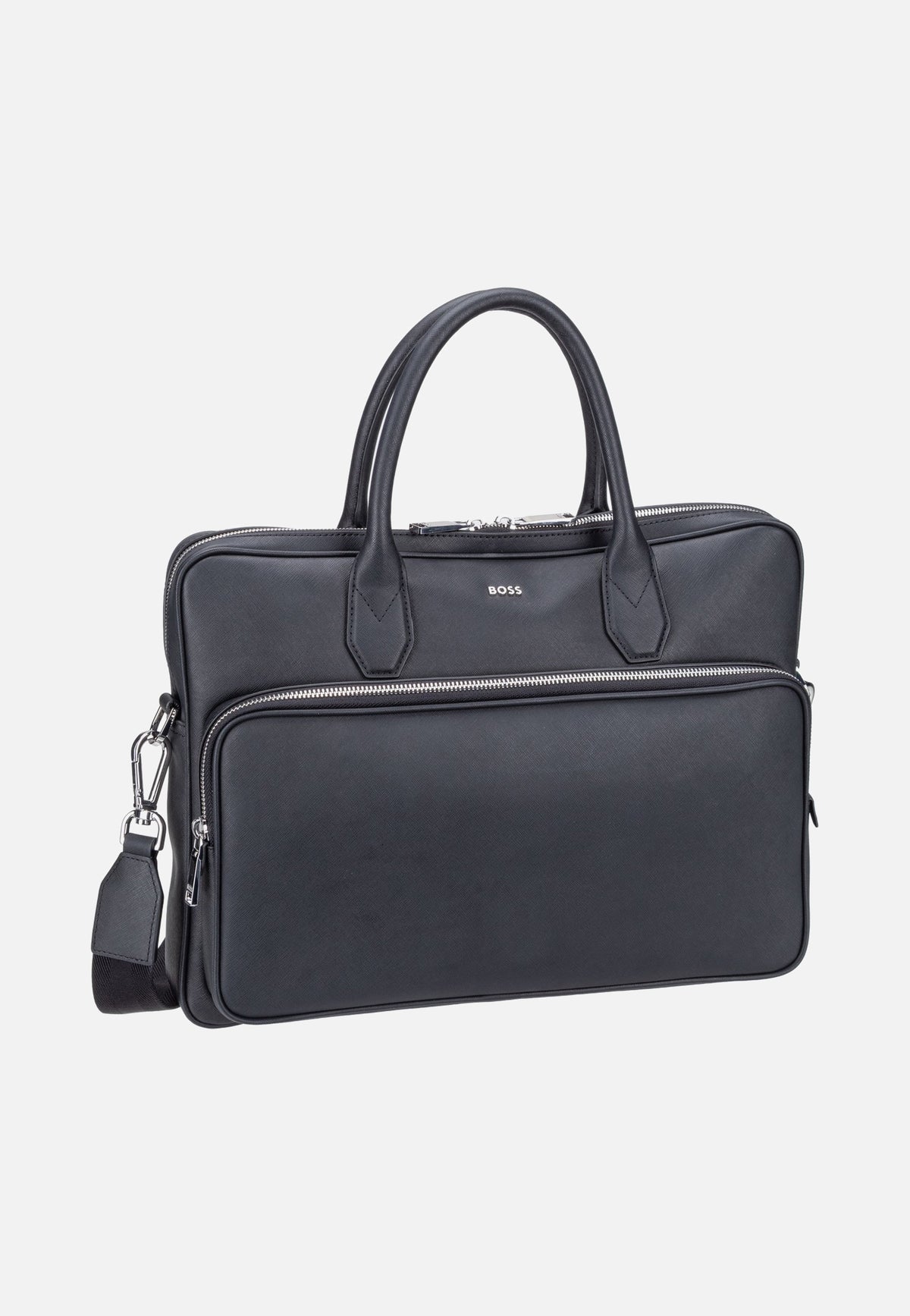 BOSS Northon Slimdoc Pock 50578915 Black Aktentas