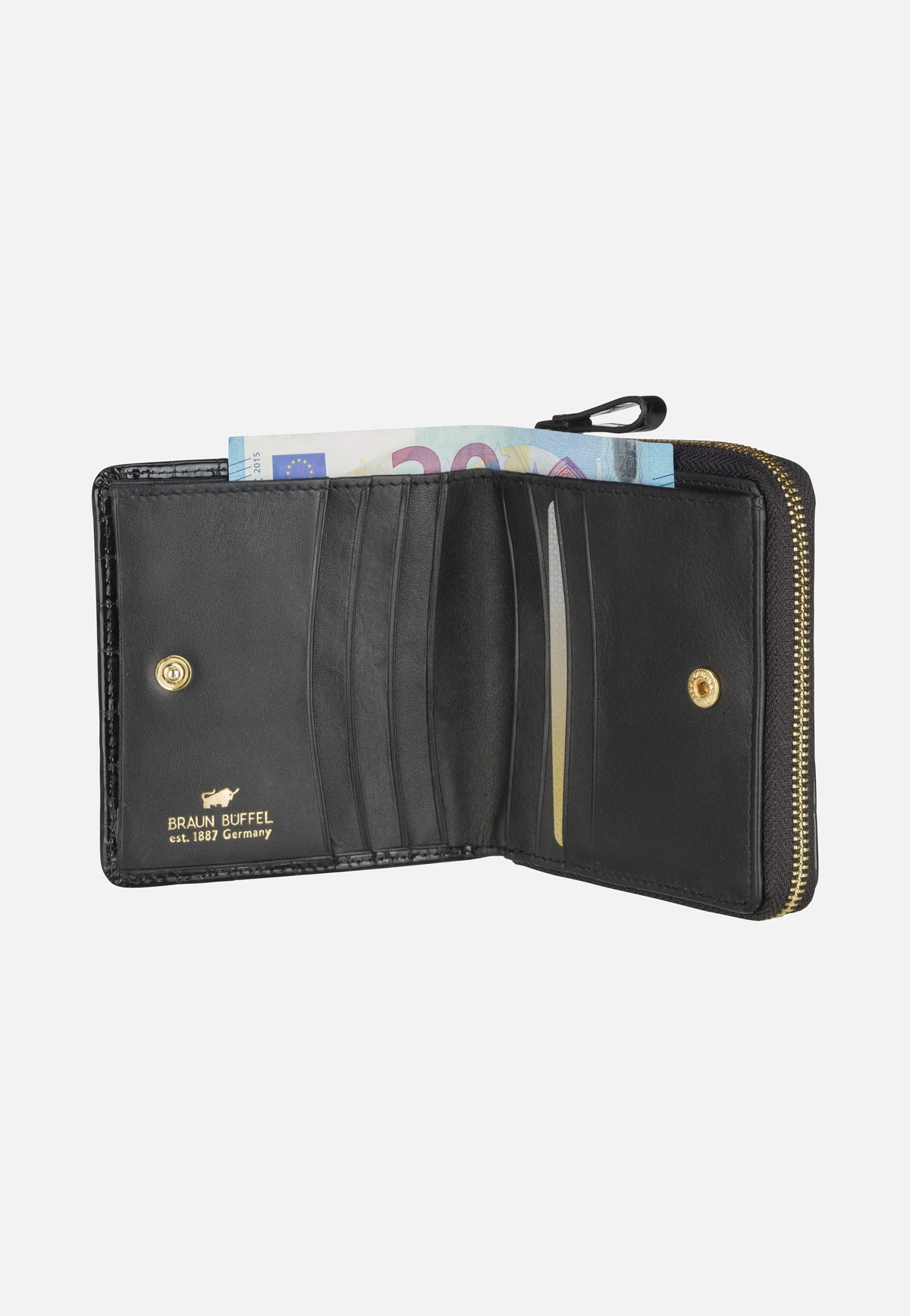 Braun Büffel Verona 40150 RV Schwarz Wallet