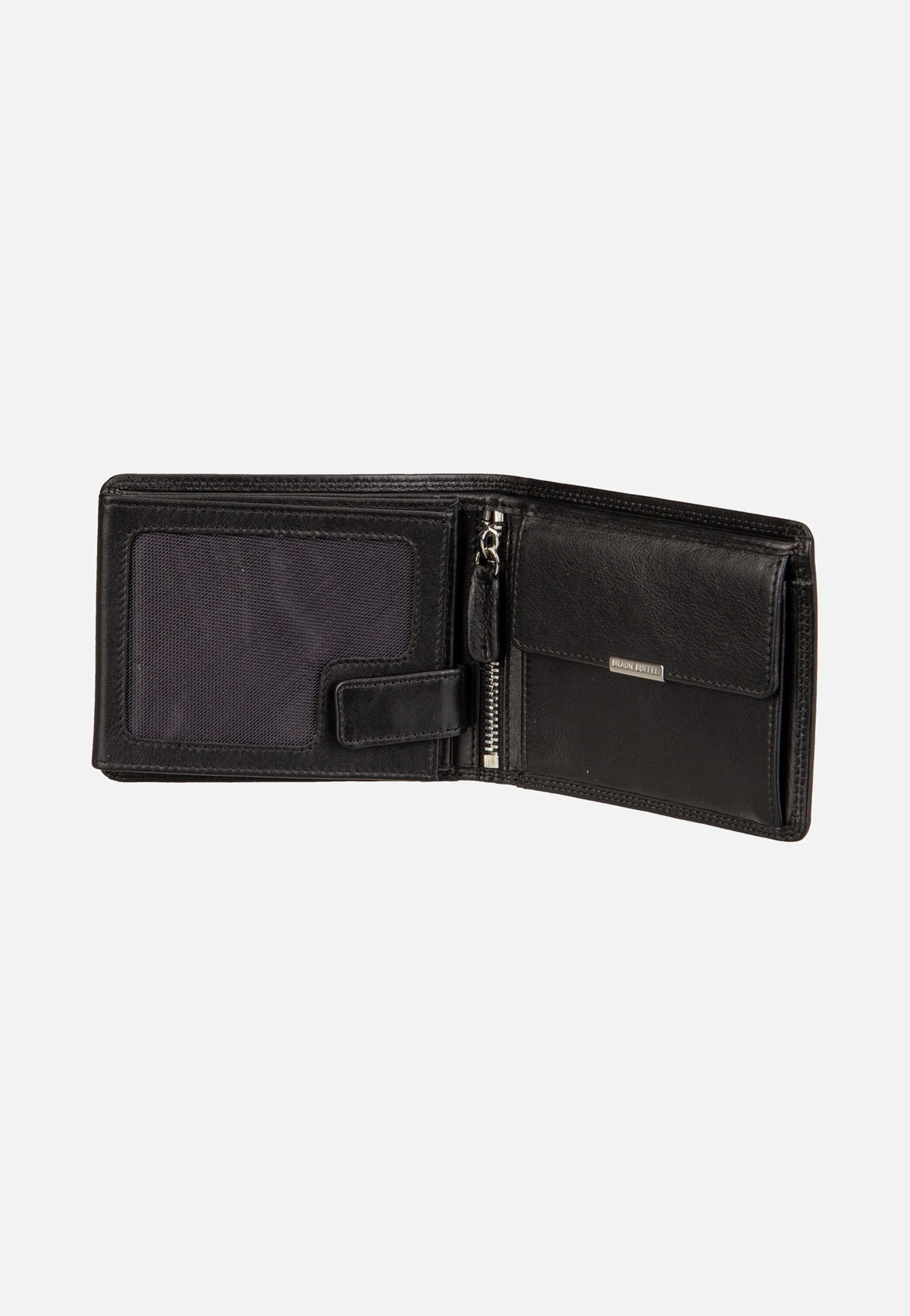 Braun Büffel Golf RFID Coin Wallet 8Cs + Loop Black Wallet