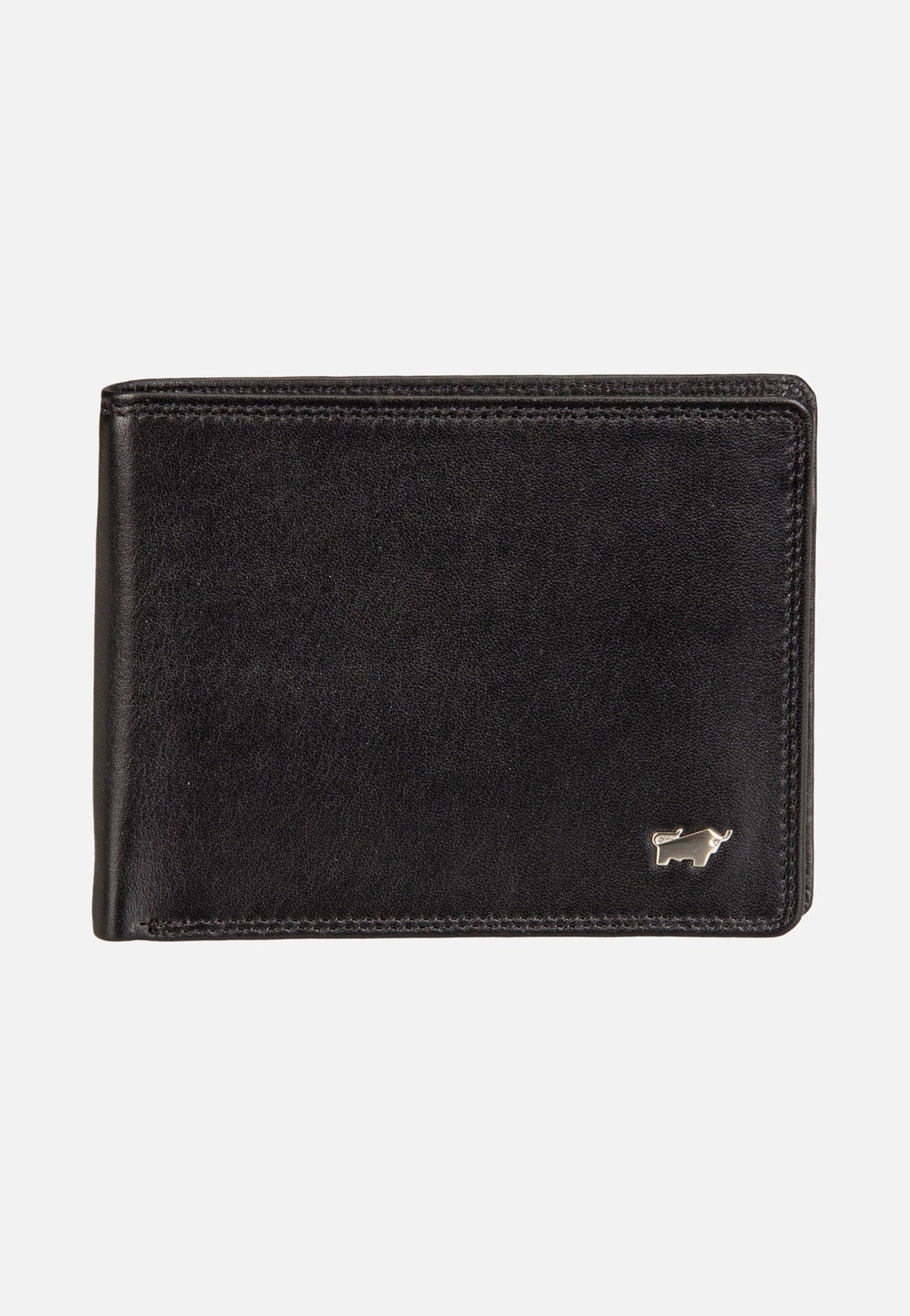Braun Büffel Golf RFID Coin Wallet 8Cs Black Wallet