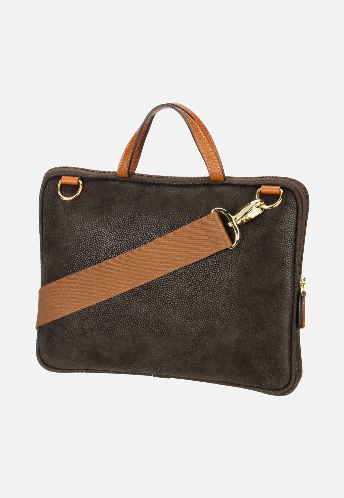 Bric's Life PC Holder Olive Briefcase