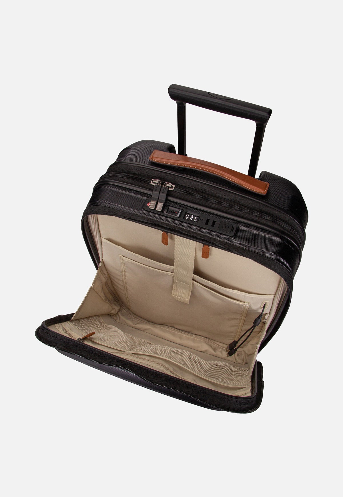 Bric's Taormina Trolley 55 Exp.Vortasche Schwarz Suitcase
