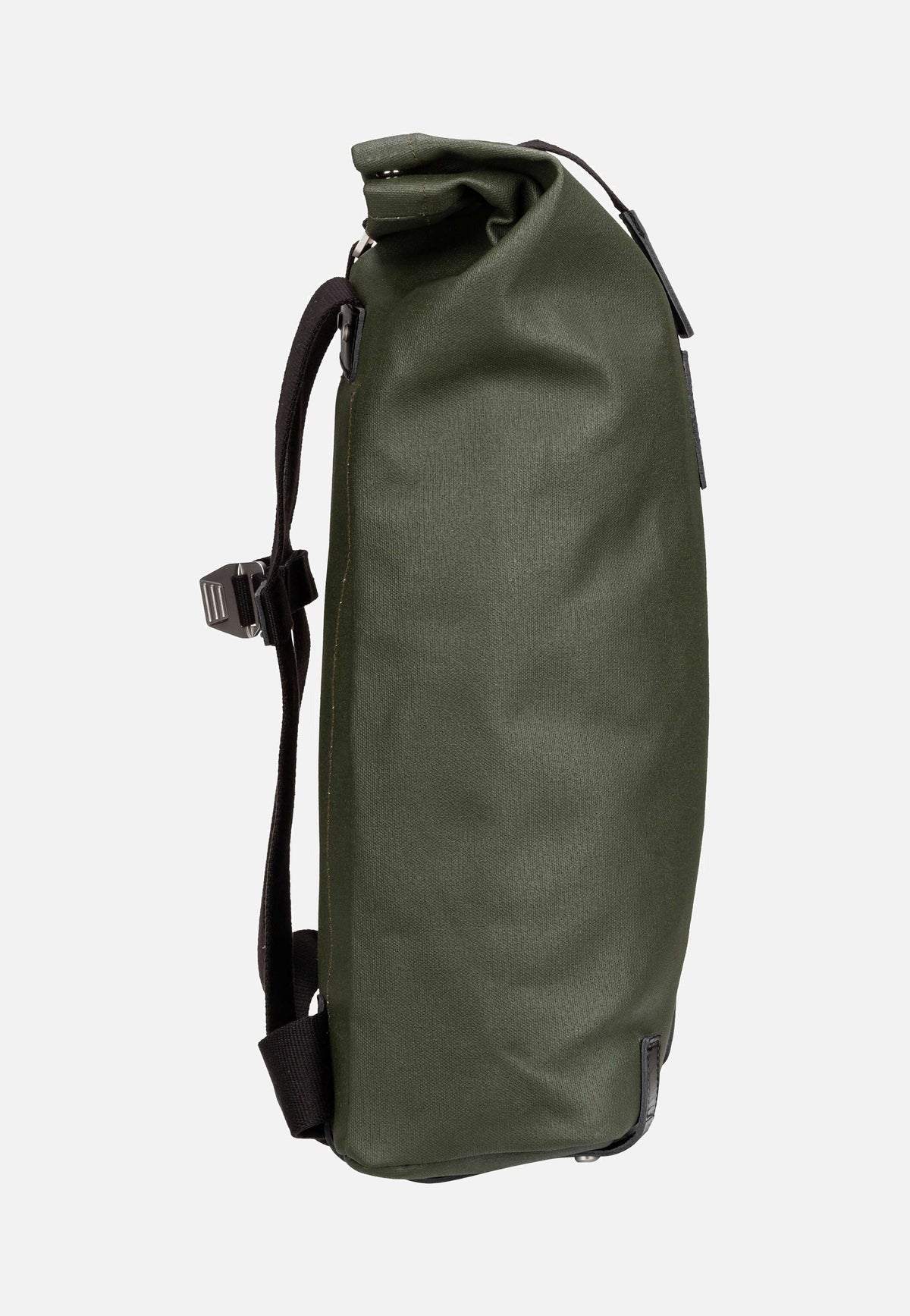 Brooks England Pickwick Cotton Canvas 26 L Forest Rolltop Backpack