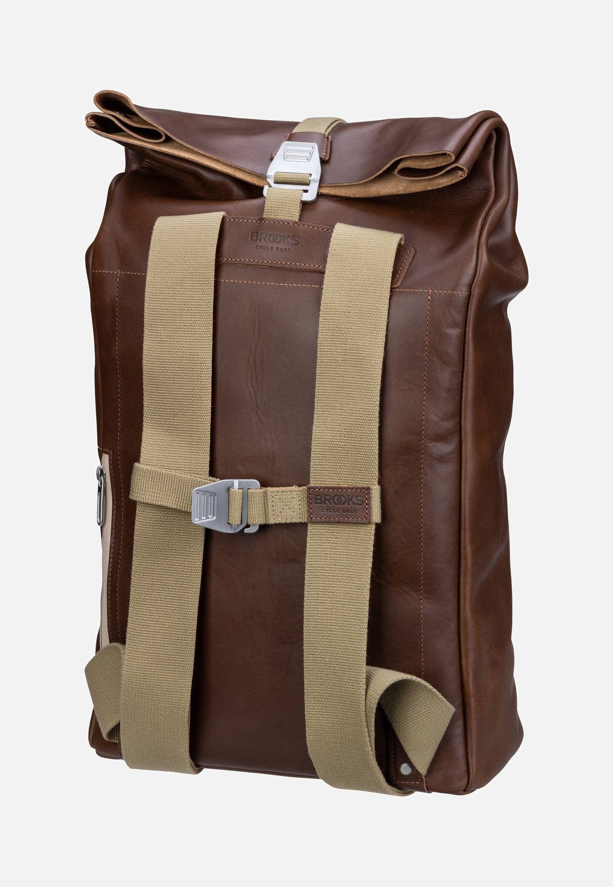 Brooks England Pickwick Leather 26 L Dark Tan Backpack