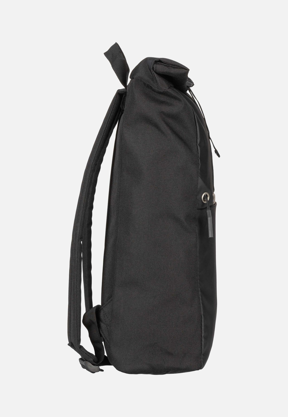 Bugatti Blanc DeLight Backpack with Rolltop Schwarz Rolltop Backpack