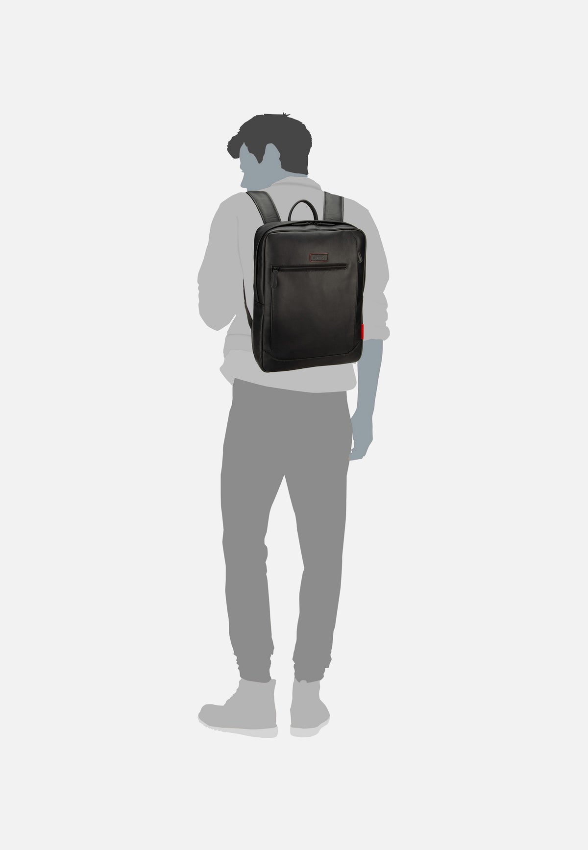 Bugatti Clark Schwarz Backpack