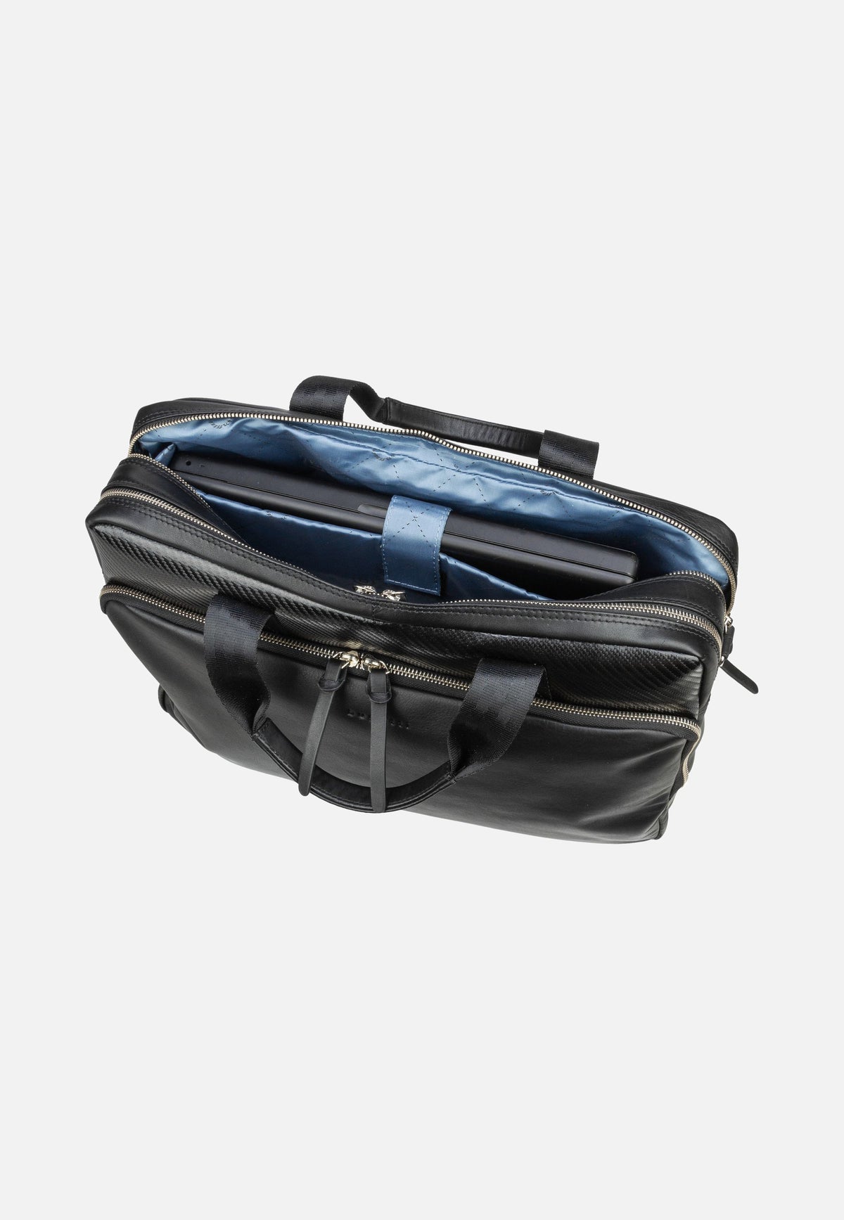 Bugatti Comet L Schwarz Briefcase