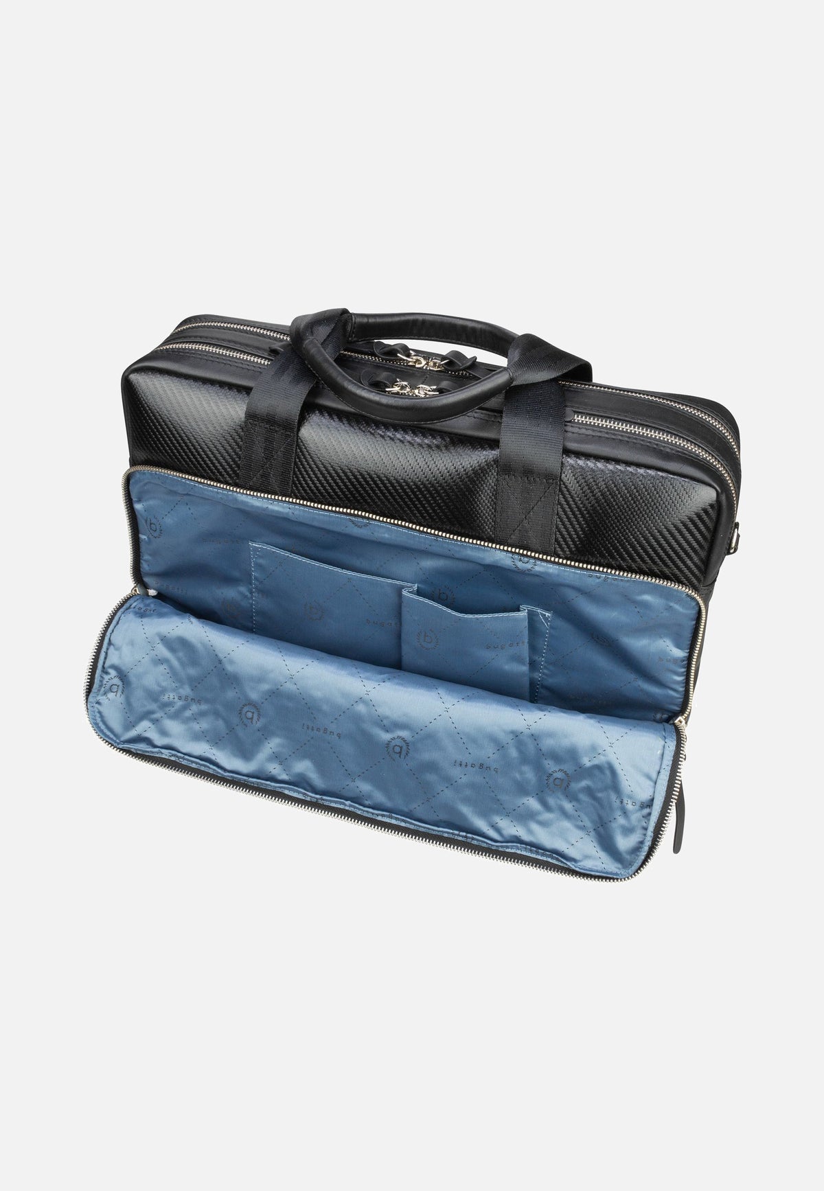 Bugatti Comet L Schwarz Briefcase