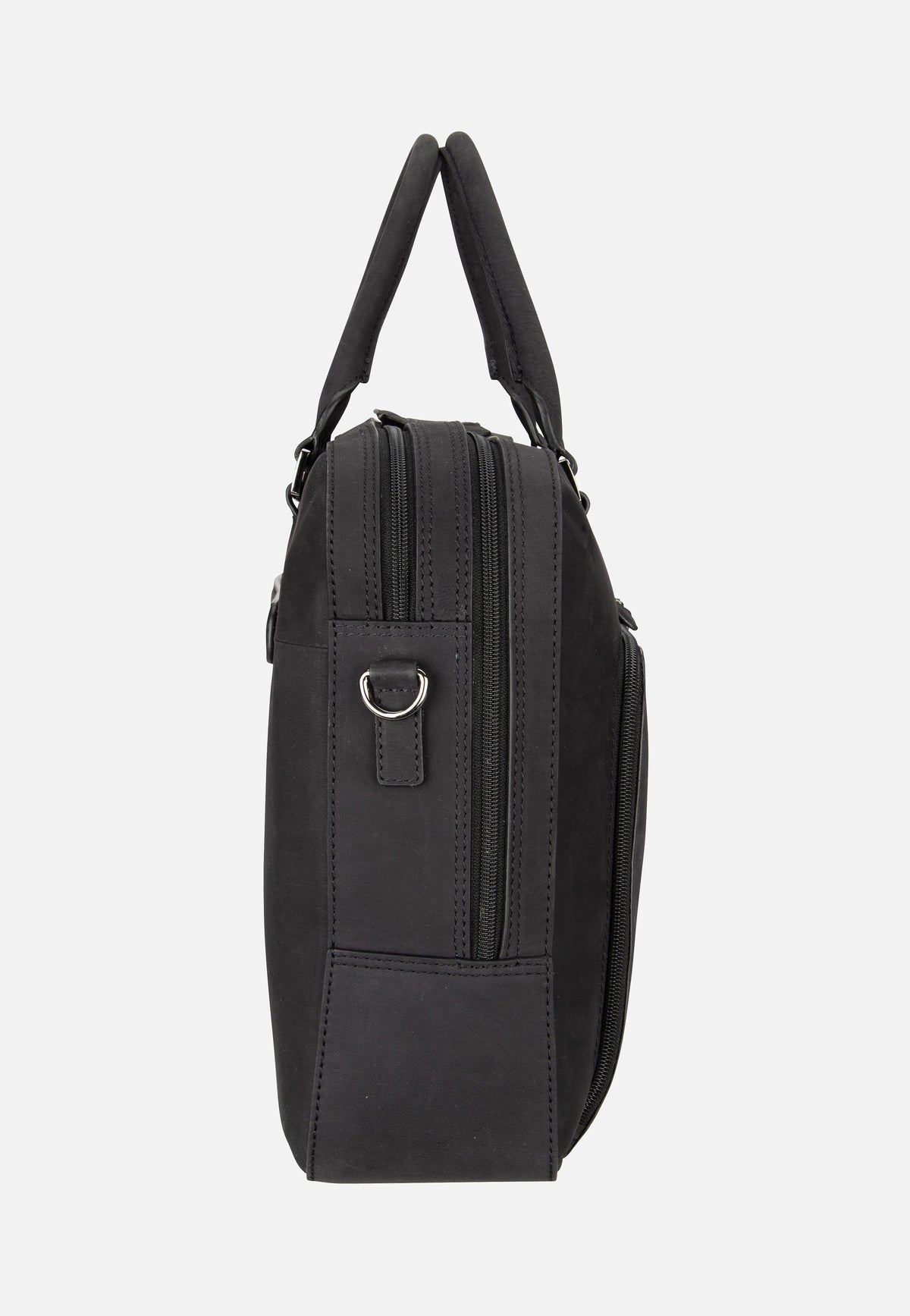 Bugatti Luca Schwarz Briefcase
