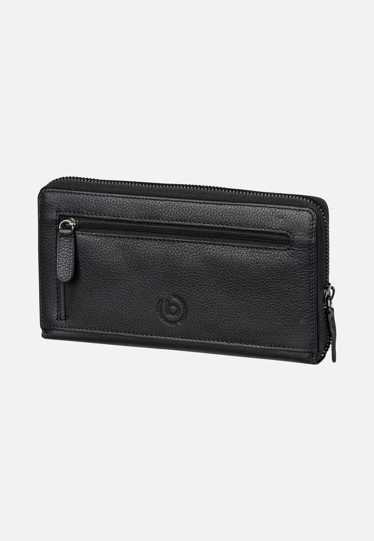 Bugatti Mira Long Zip 1012 Schwarz Wallet