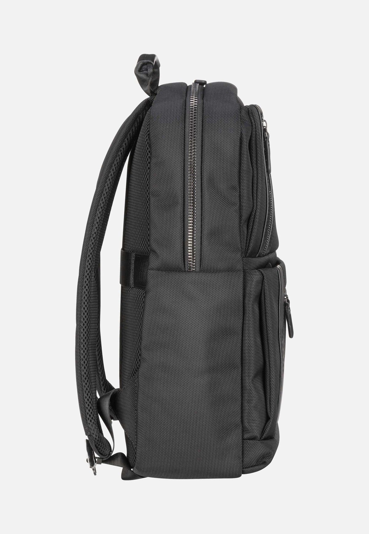Bugatti Nero Medium Schwarz Backpack