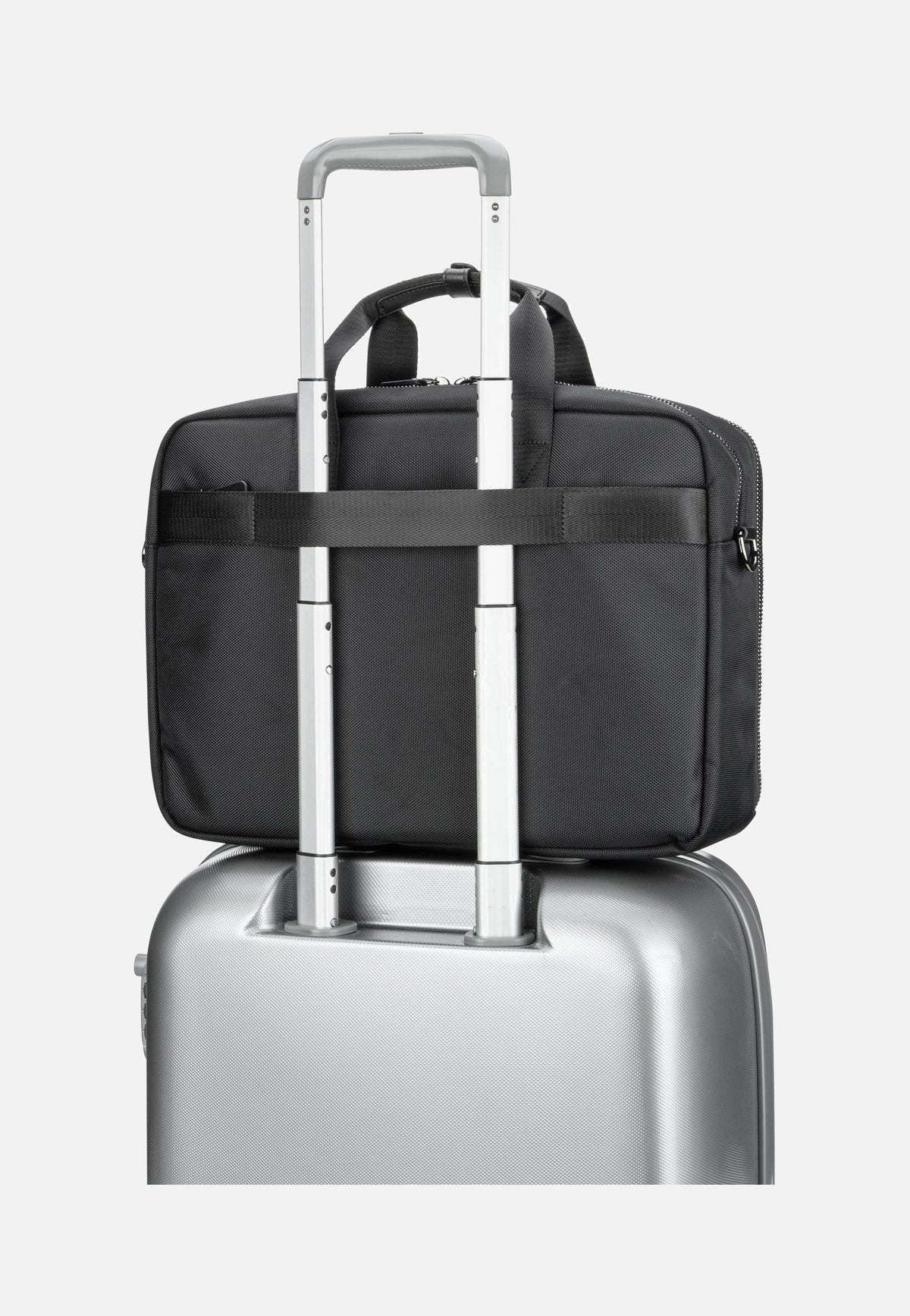 Bugatti Nero L Schwarz Briefcase