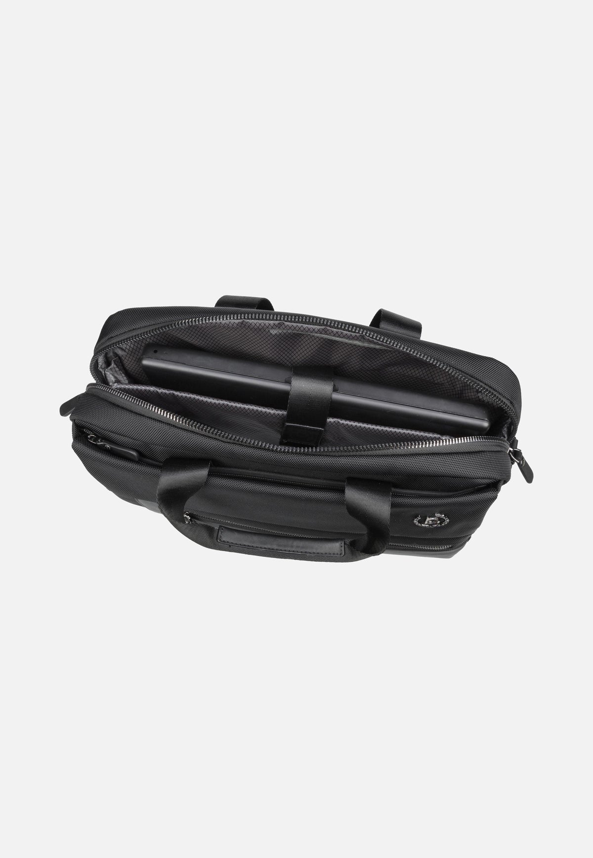 Bugatti Nero Workbag Medium Schwarz Briefcase