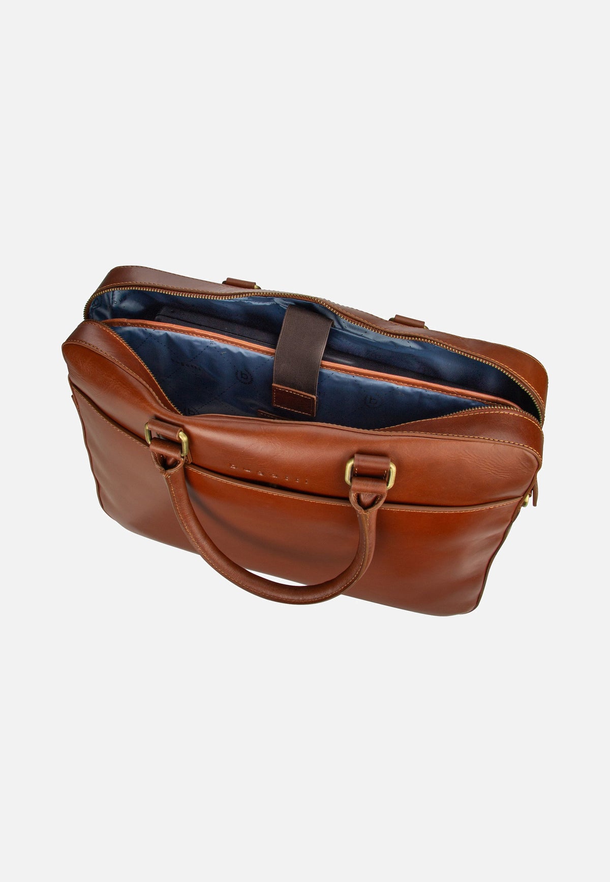 Bugatti Remo Cognac Briefcase