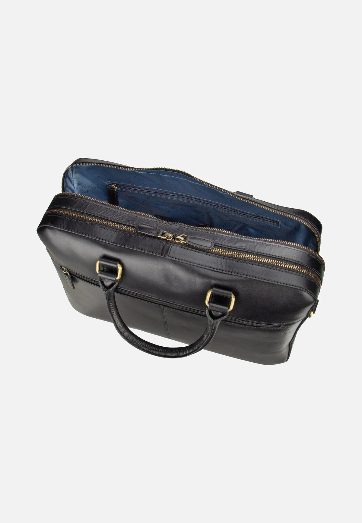 Bugatti Remo Large Schwarz Briefcase