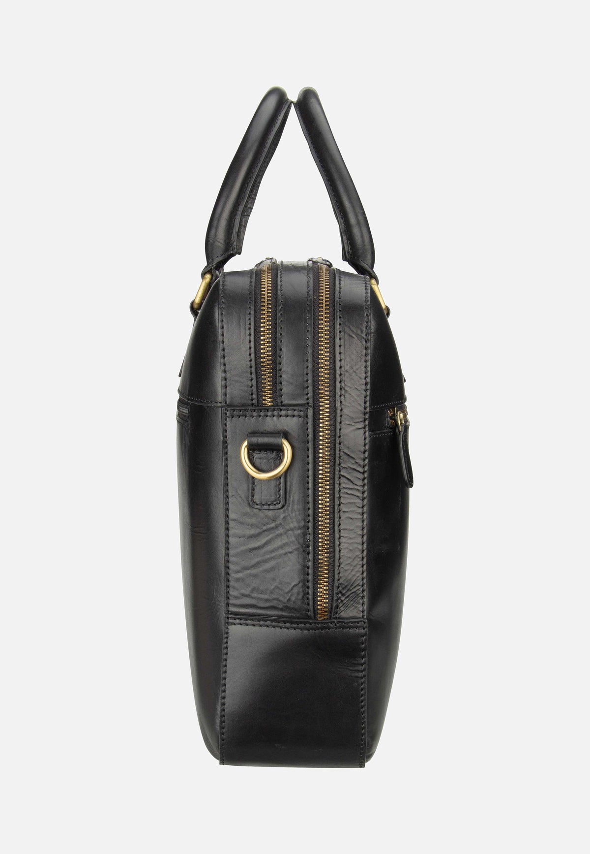 Bugatti Remo Large Schwarz Briefcase