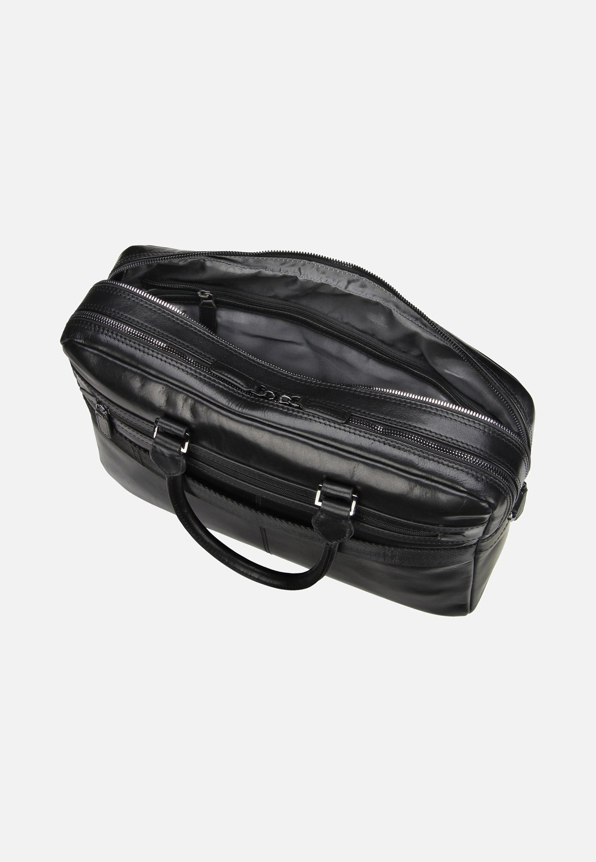 Bugatti Romano 4018 Schwarz Briefcase