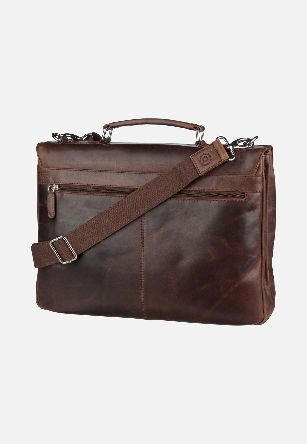 Bugatti Romano Medium Braun Briefcase