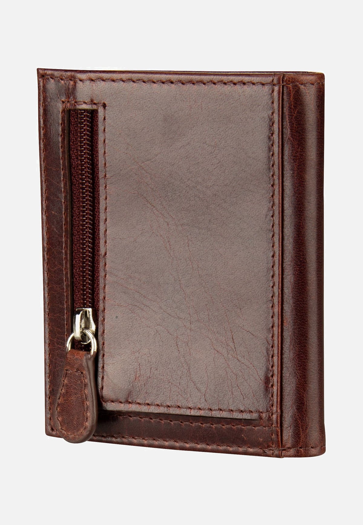 Bugatti Secure Slim Mini Zip Special 1485R Braun Wallet