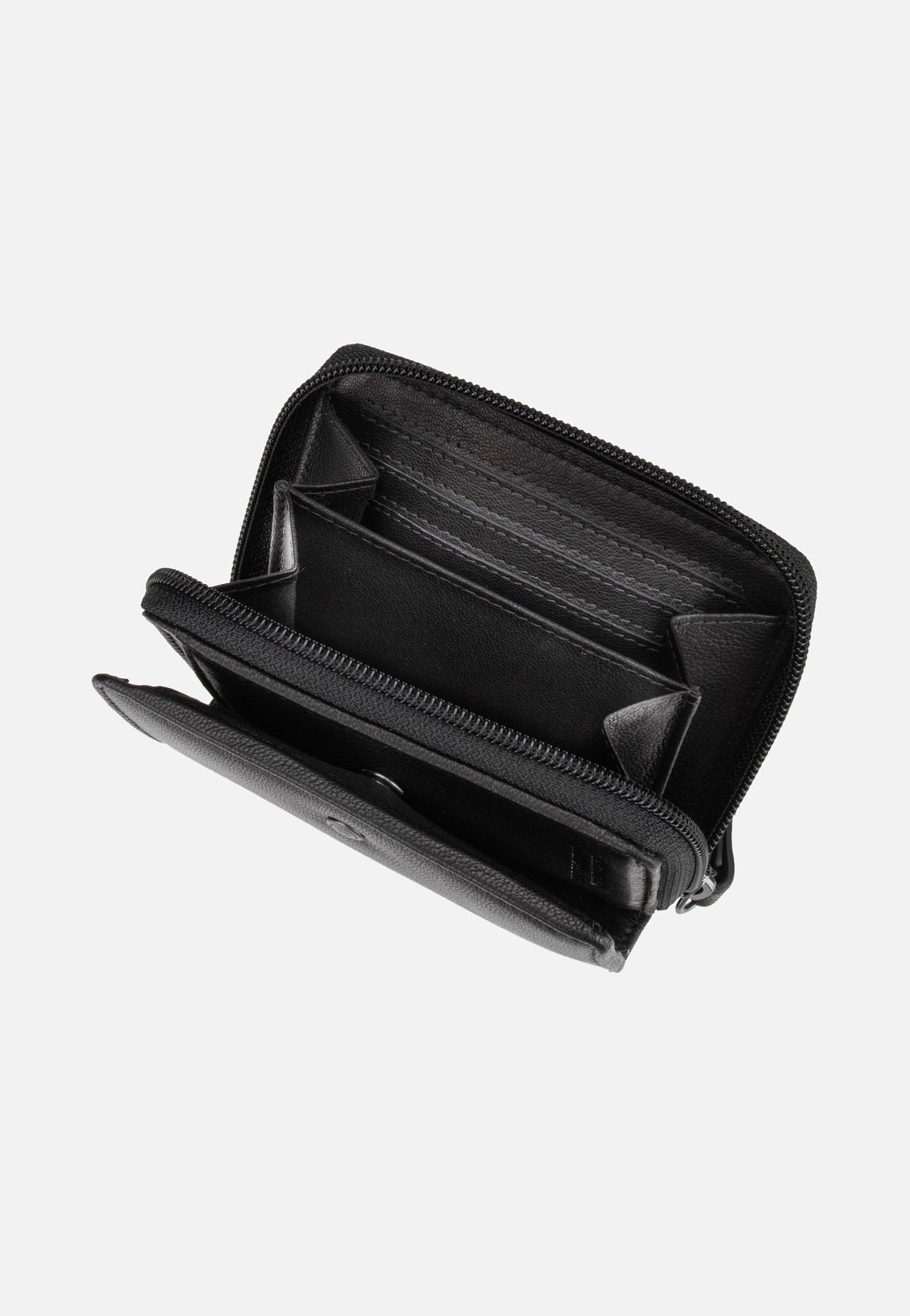 Bugatti Black Magic Zip Wallet Black Portafoglio