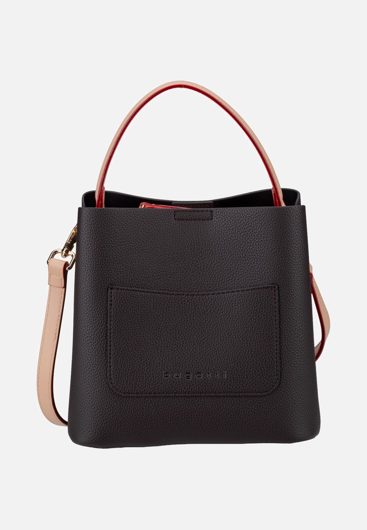 Bugatti Ella Top Handle Bag Darkbrown Borsa a tracolla