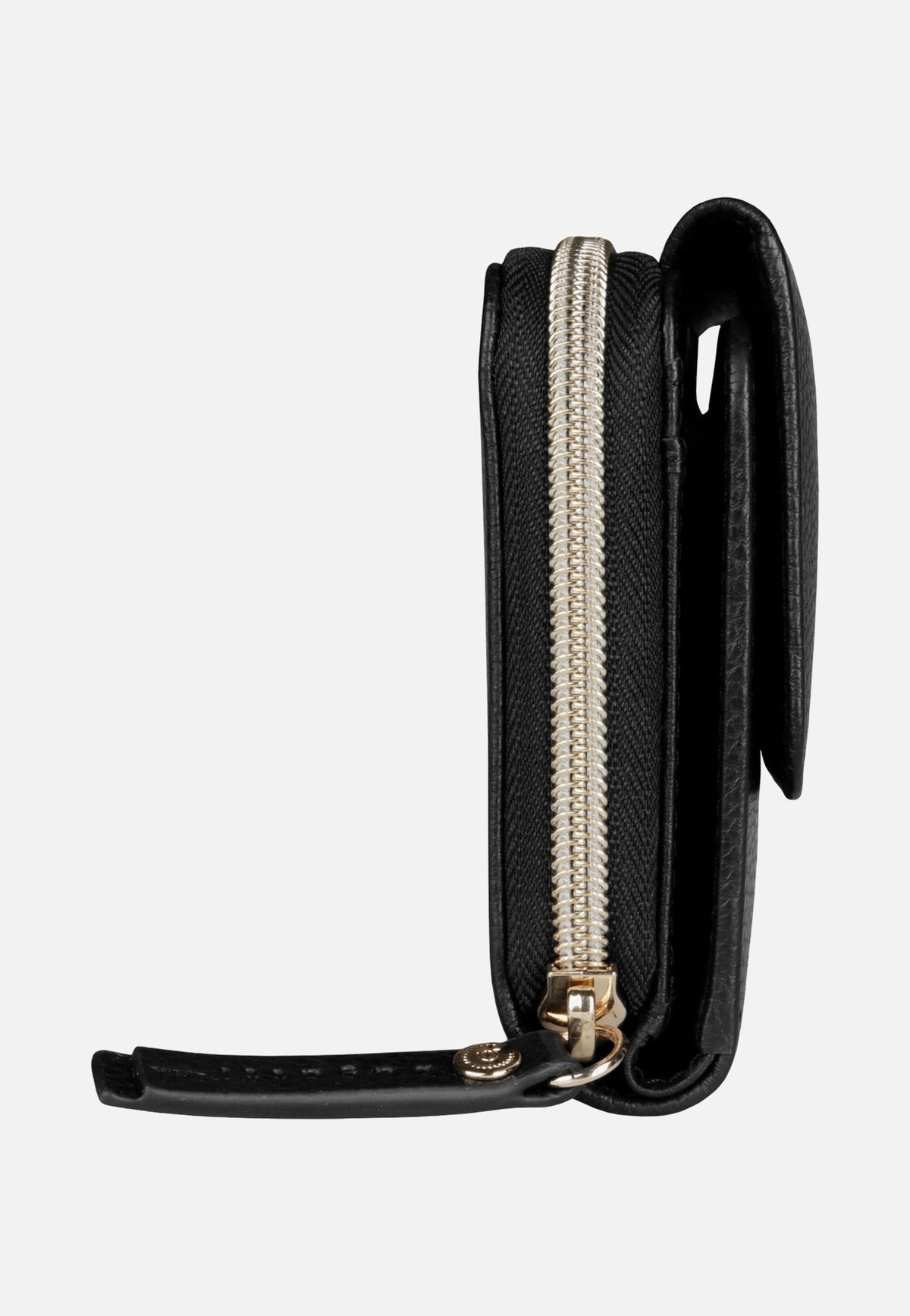 Bugatti Emilia Ladies Long Wallet With Flap Black Cartera
