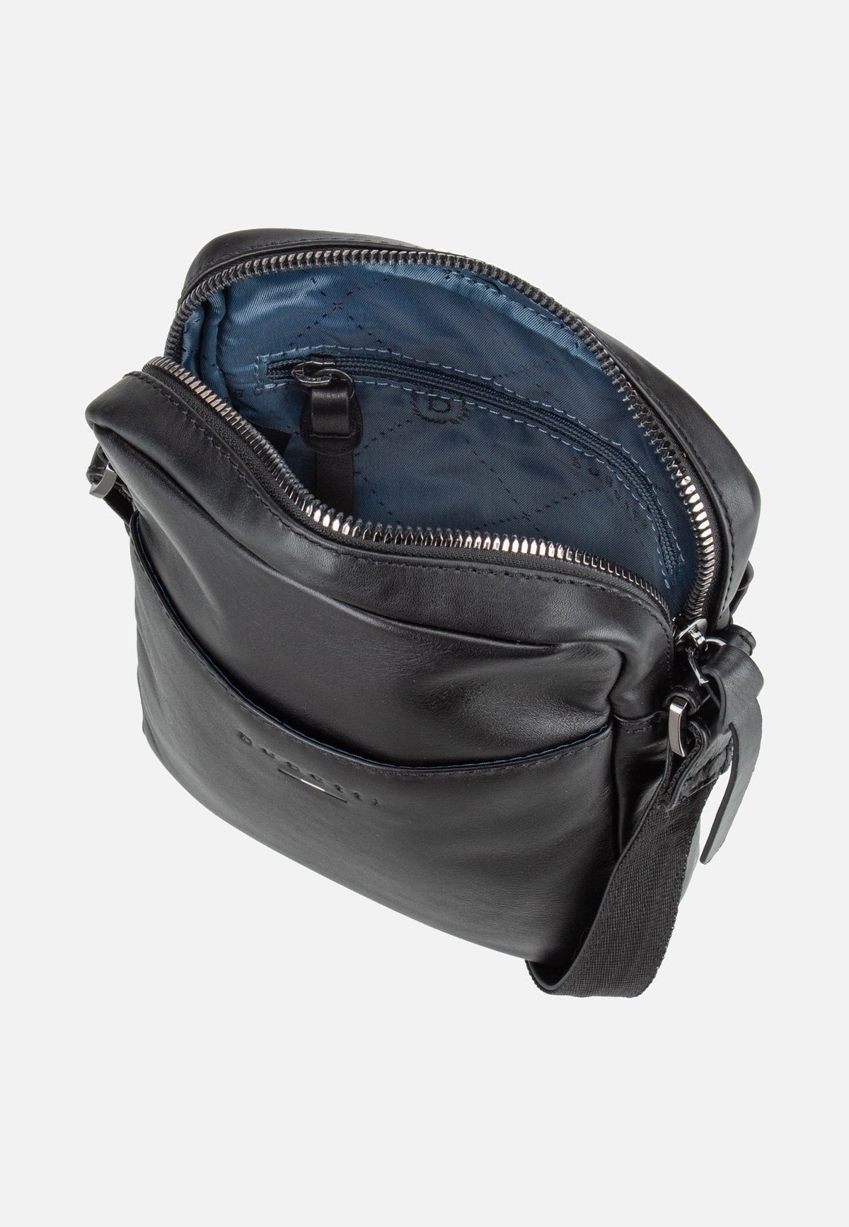 Bugatti Romeo Shoulder Bag Small Black Crossbody Bag